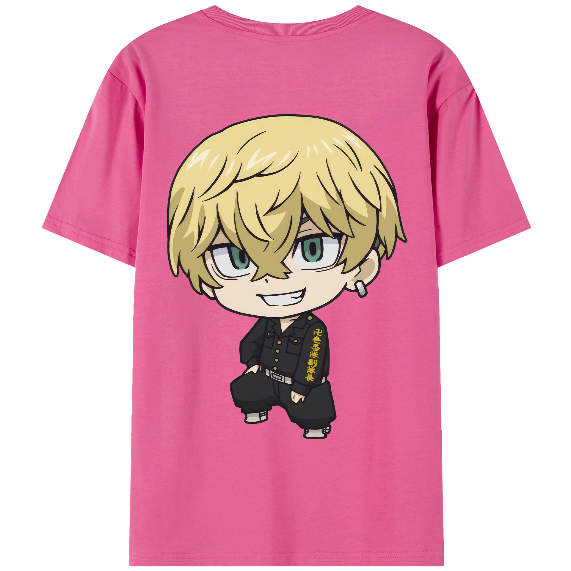 （画像用） 東京リベンジャーズ Tokyo Revengers レディース半袖Tシャツ(バックプリント)