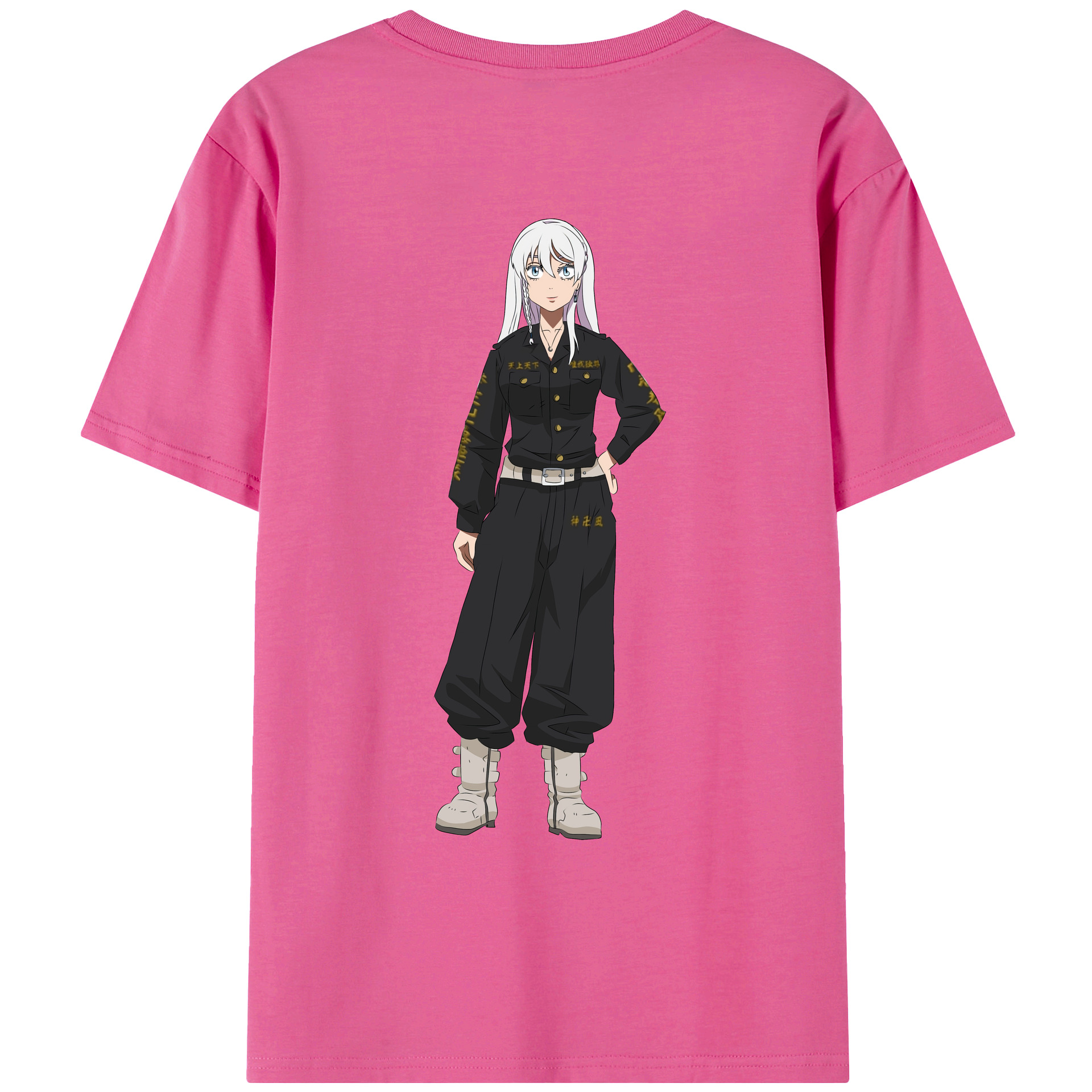 （画像用） 東京リベンジャーズ Tokyo Revengers レディース半袖Tシャツ(バックプリント)