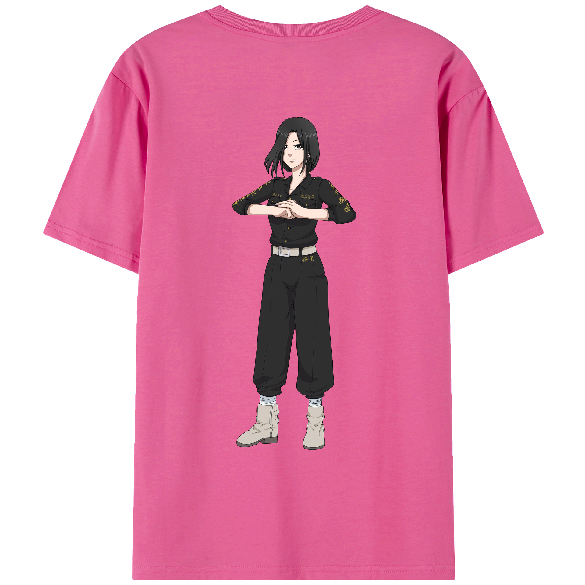 （画像用） 東京リベンジャーズ Tokyo Revengers レディース半袖Tシャツ(バックプリント)