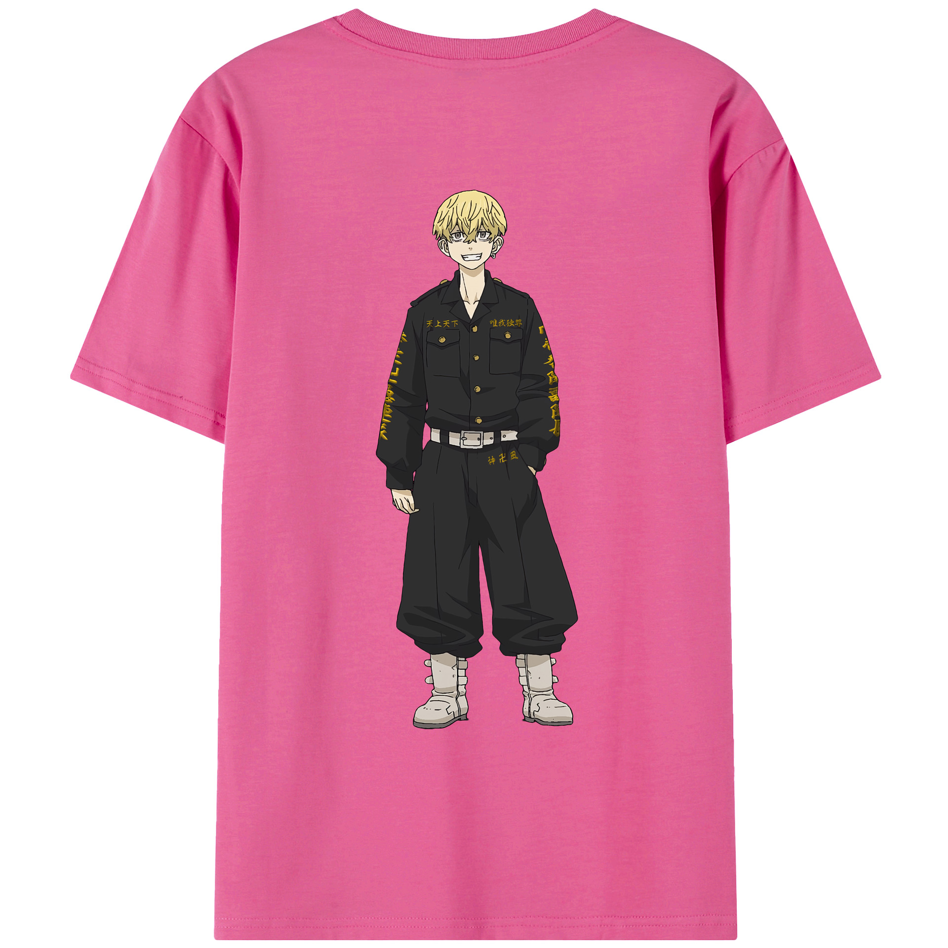 （画像用） 東京リベンジャーズ Tokyo Revengers レディース半袖Tシャツ(バックプリント)