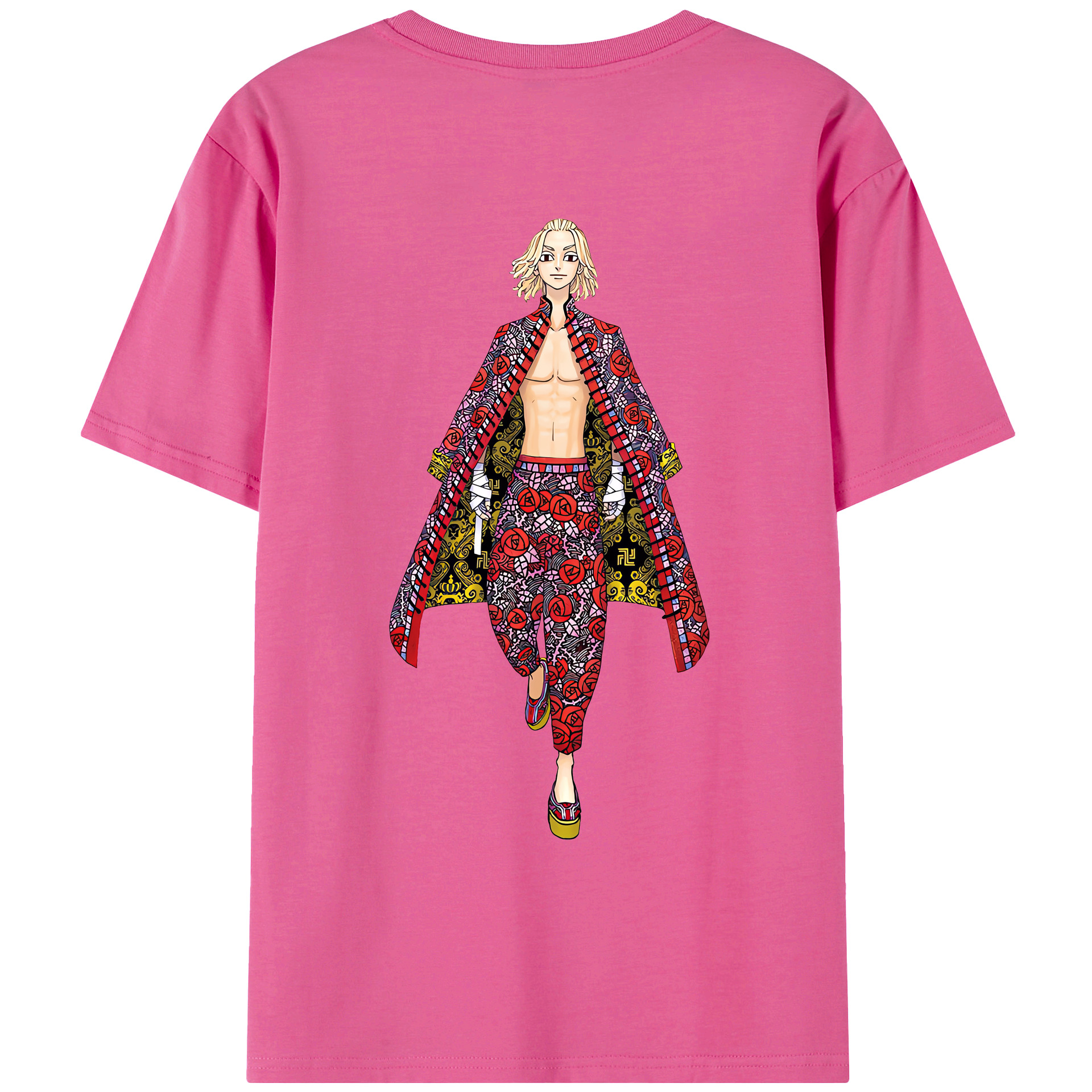 （画像用） 東京リベンジャーズ Tokyo Revengers レディース半袖Tシャツ(バックプリント)