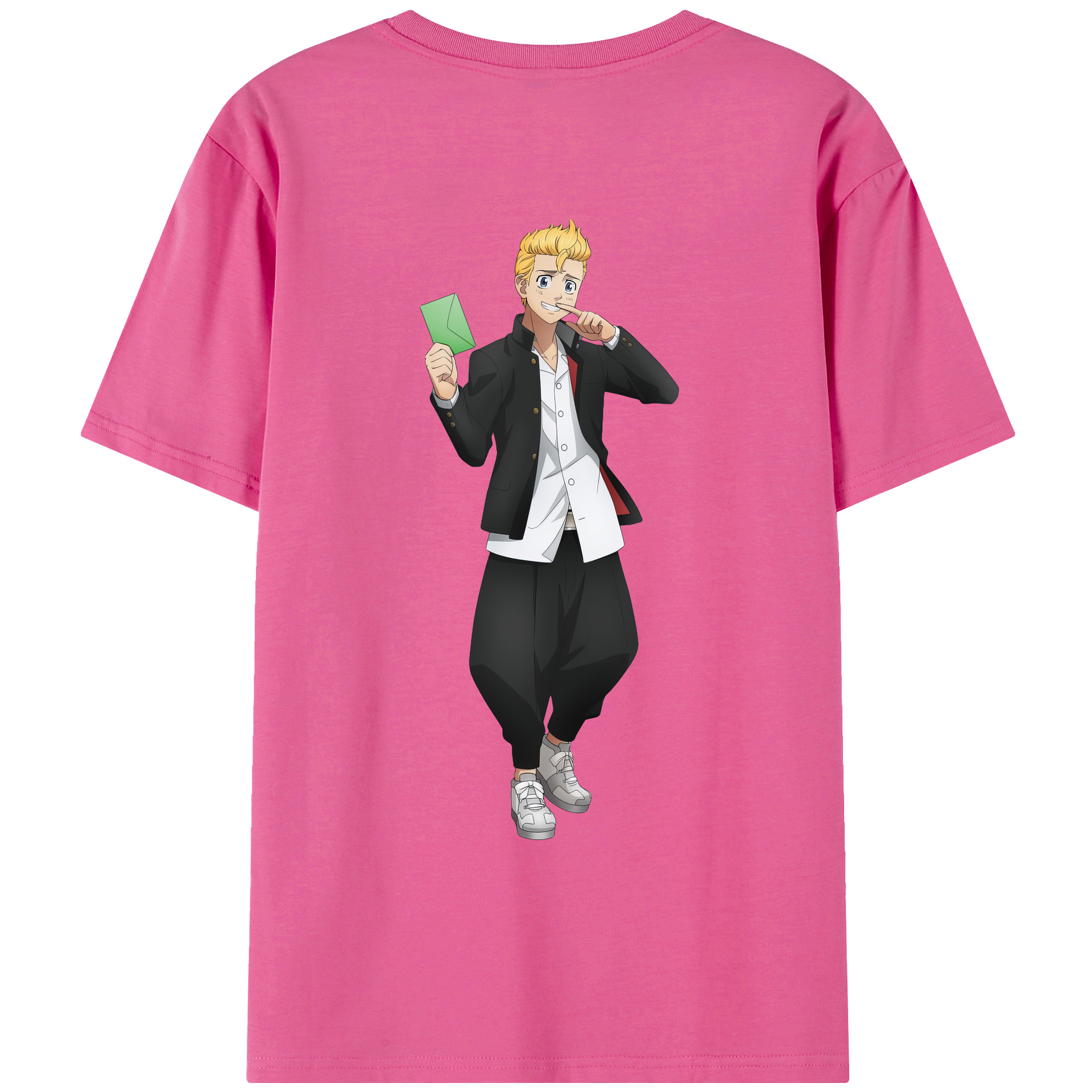 （画像用） 東京リベンジャーズ Tokyo Revengers レディース半袖Tシャツ(バックプリント)