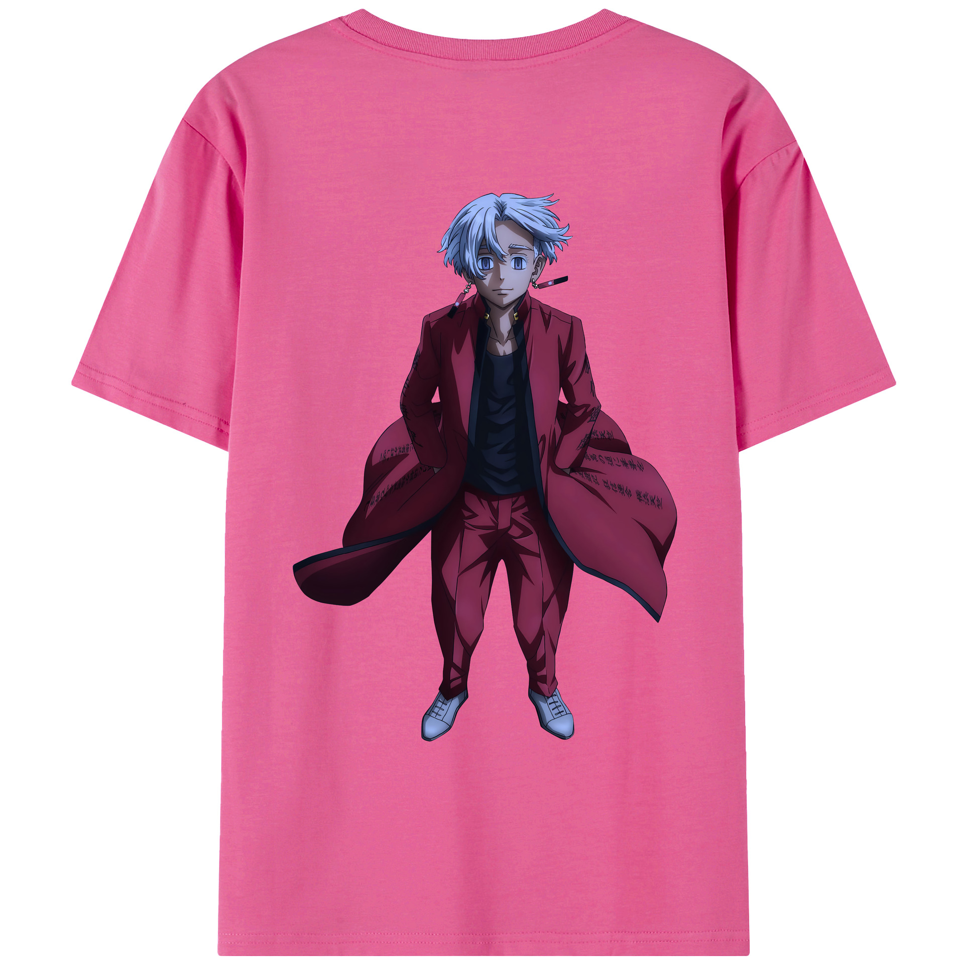 （画像用） 東京リベンジャーズ Tokyo Revengers レディース半袖Tシャツ(バックプリント)