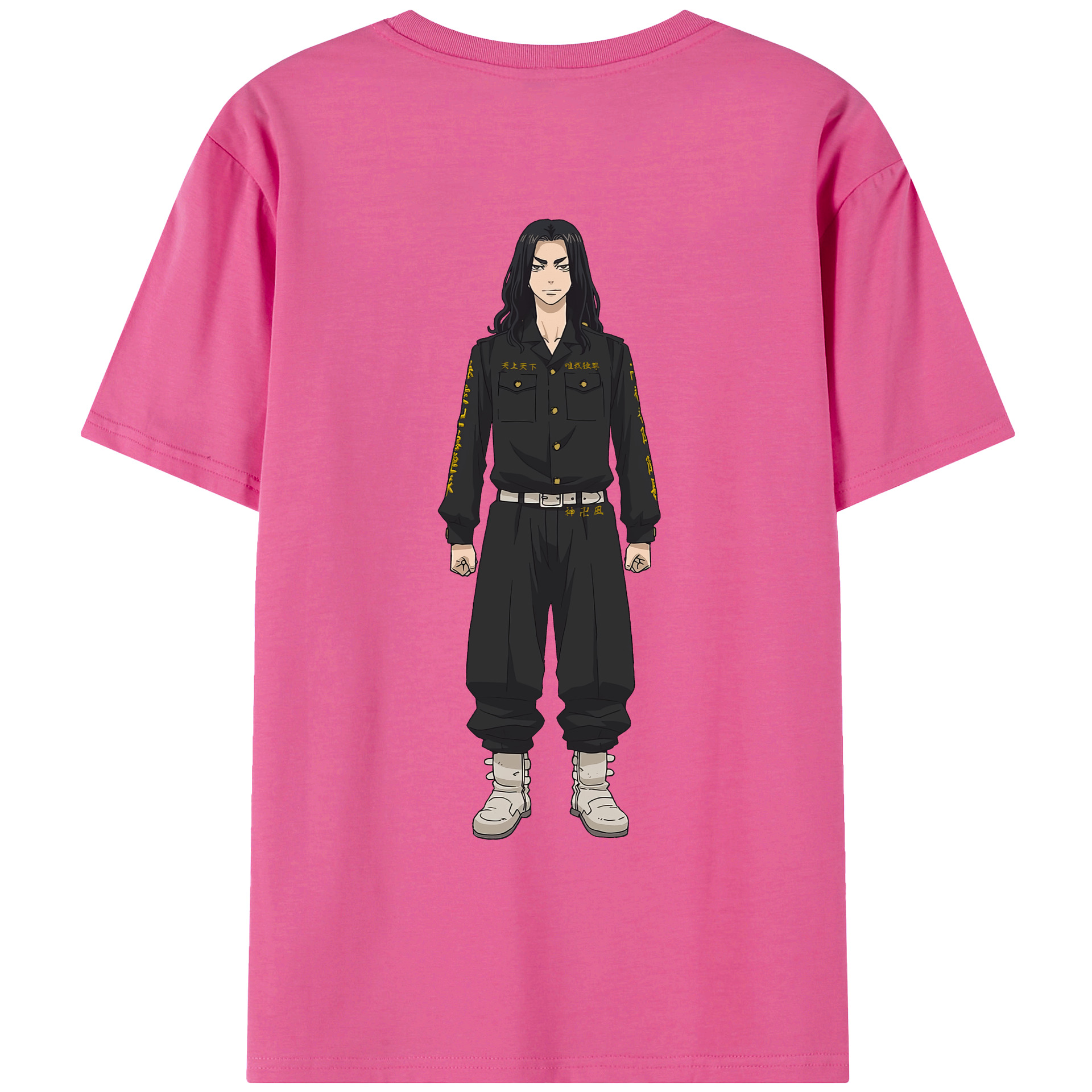 （画像用） 東京リベンジャーズ Tokyo Revengers レディース半袖Tシャツ(バックプリント)