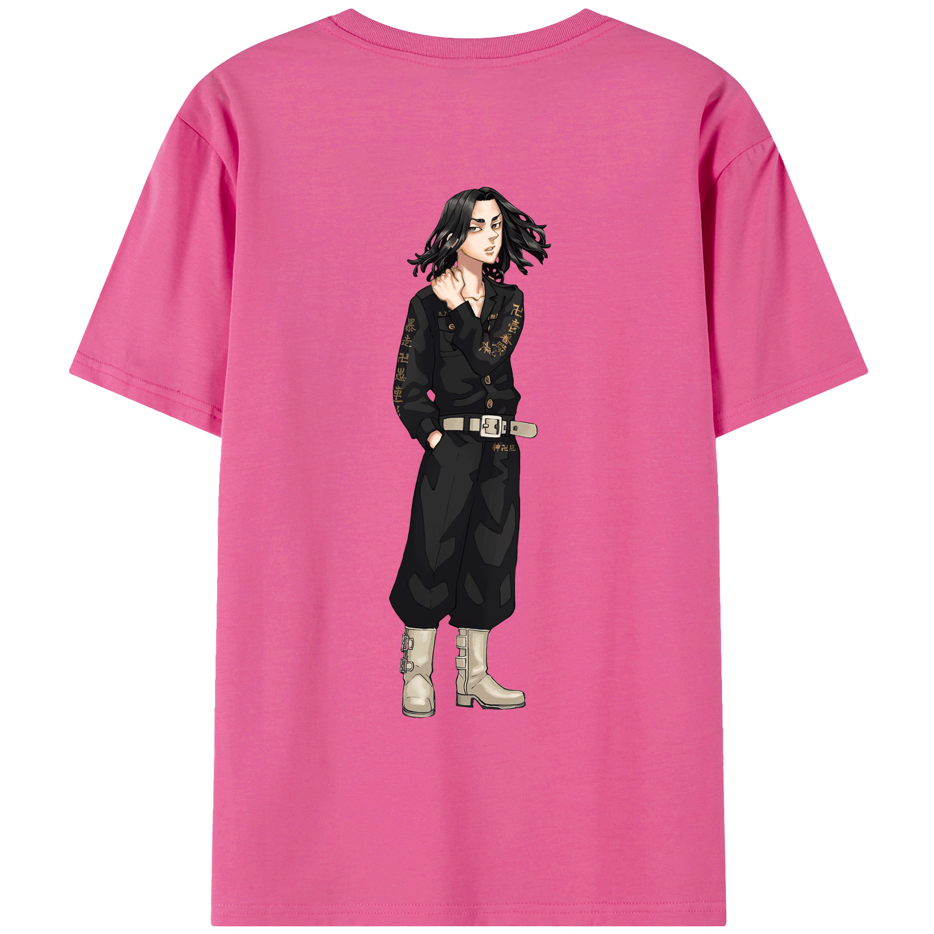 （画像用） 東京リベンジャーズ Tokyo Revengers レディース半袖Tシャツ(バックプリント)