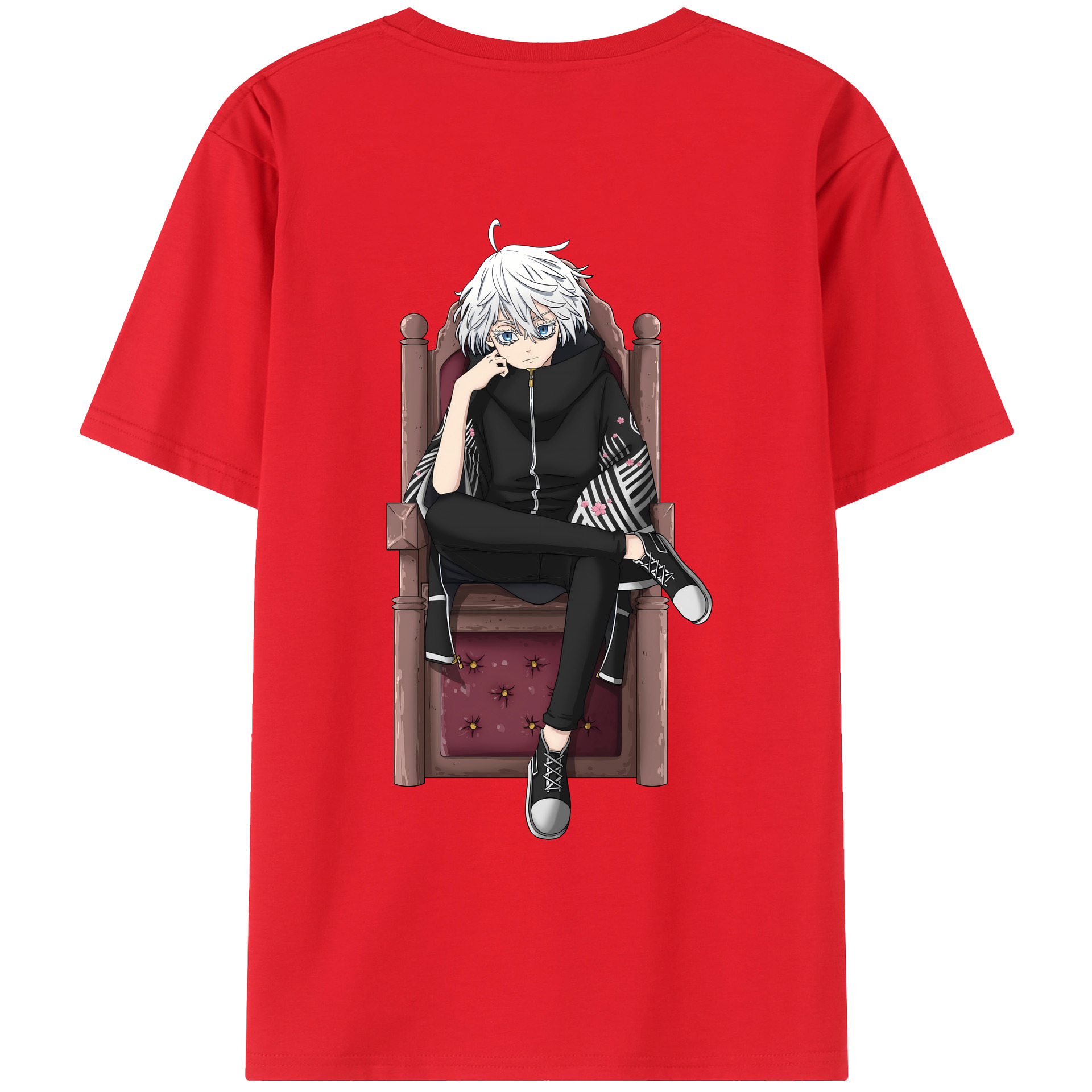 （画像用） 東京リベンジャーズ Tokyo Revengers レディース半袖Tシャツ(バックプリント)