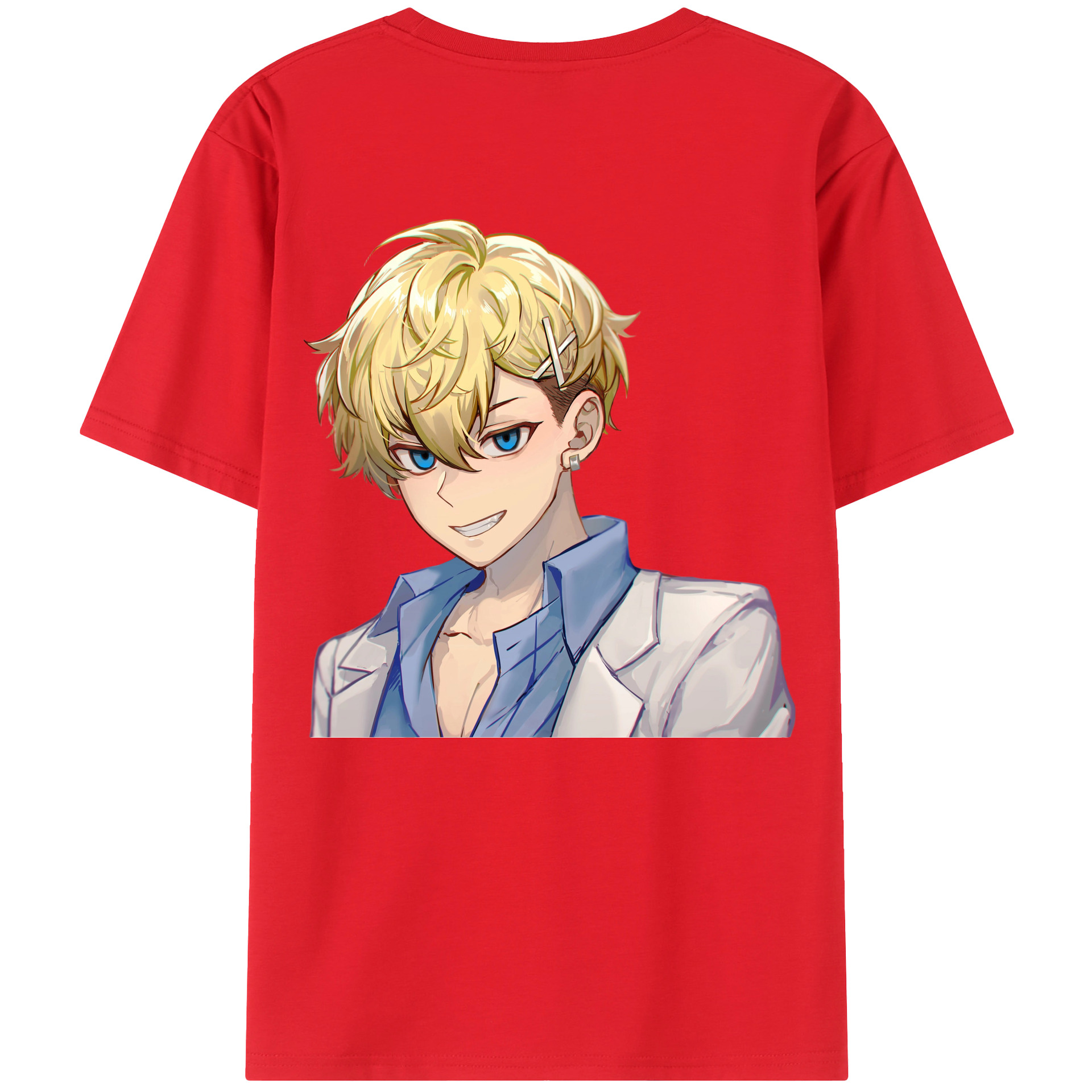 （画像用） 東京リベンジャーズ Tokyo Revengers レディース半袖Tシャツ(バックプリント)