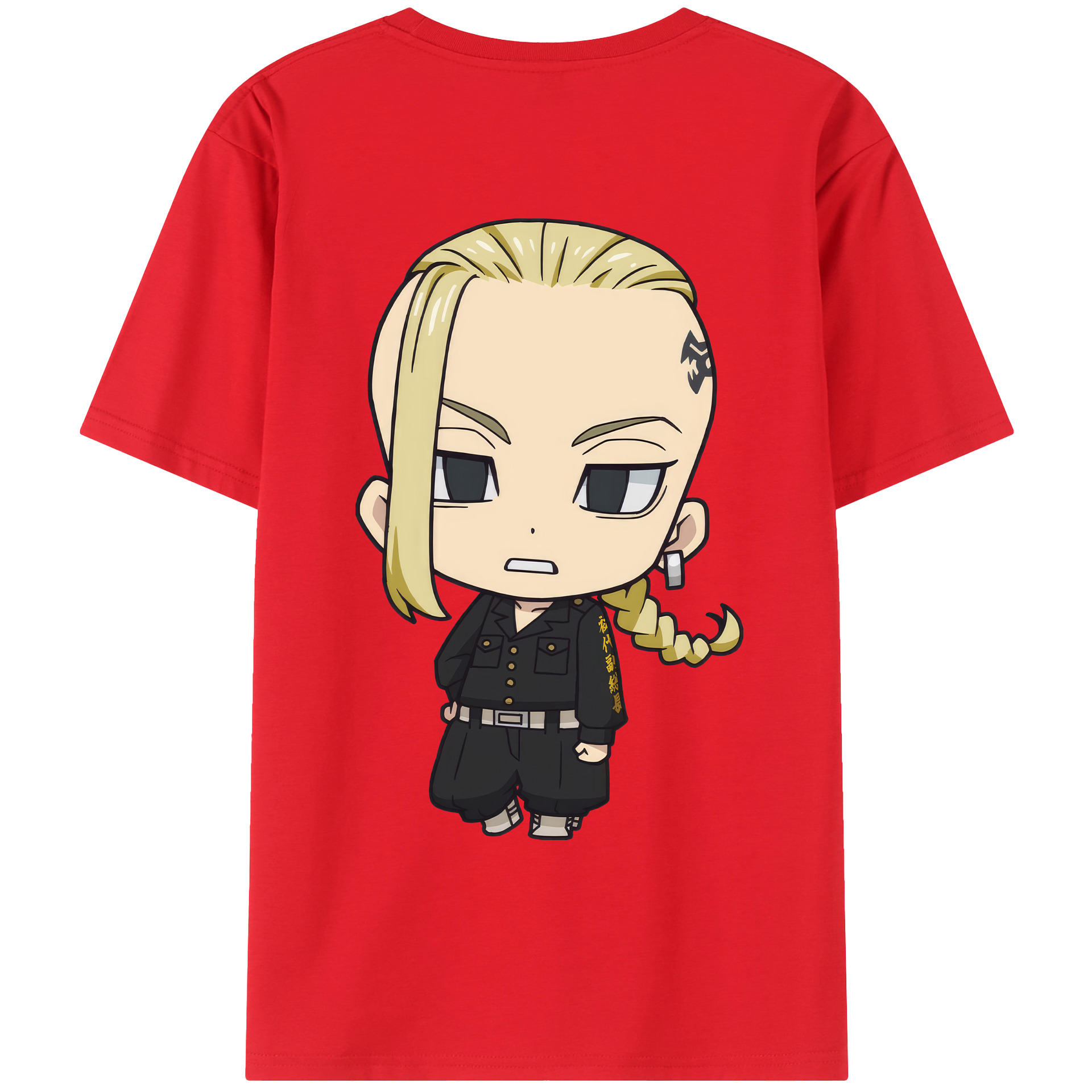（画像用） 東京リベンジャーズ Tokyo Revengers レディース半袖Tシャツ(バックプリント)
