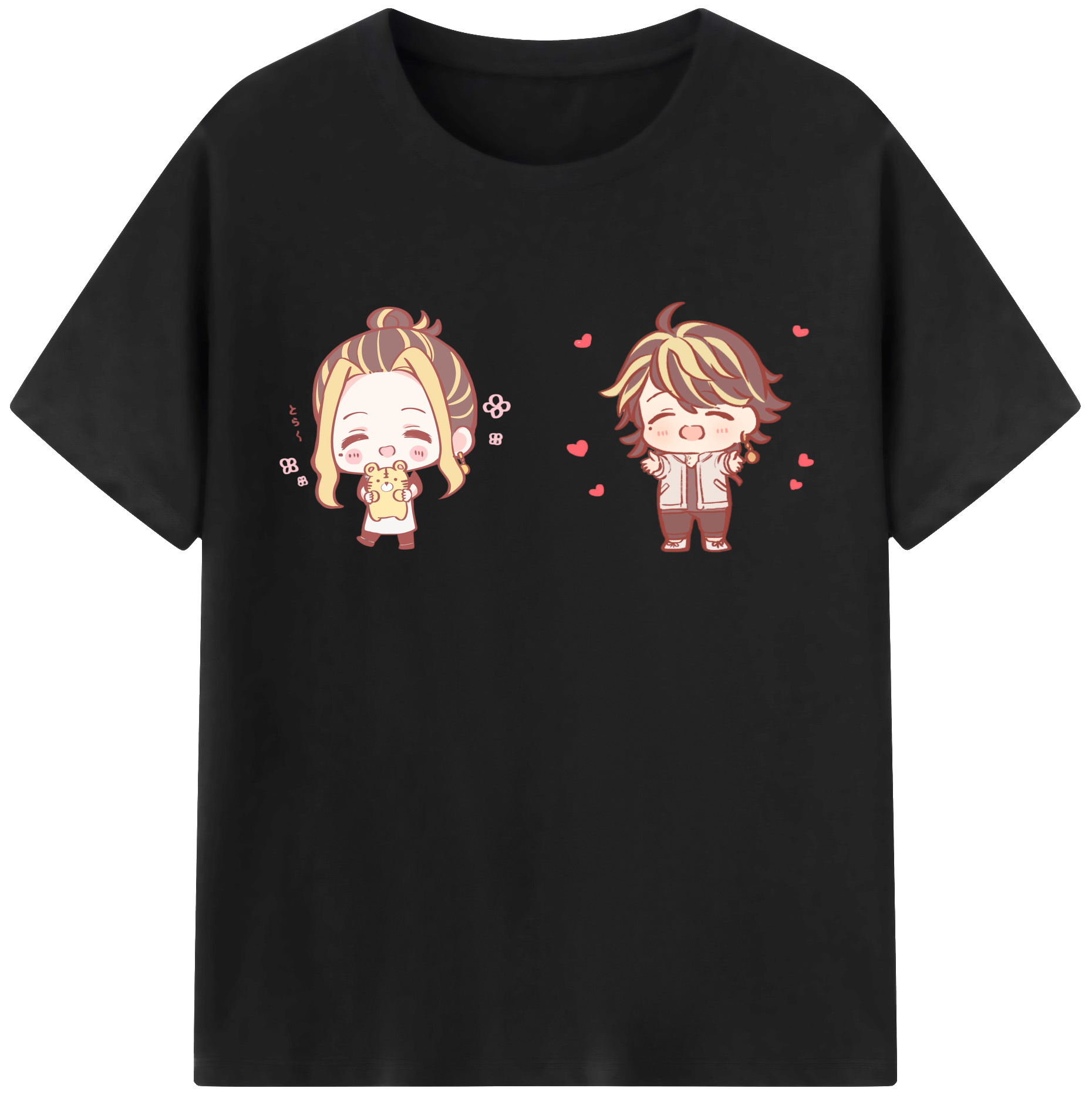 （画像用） 東京リベンジャーズ Tokyo Revengers レディースカジュアルプリントTシャツ（綿100％）