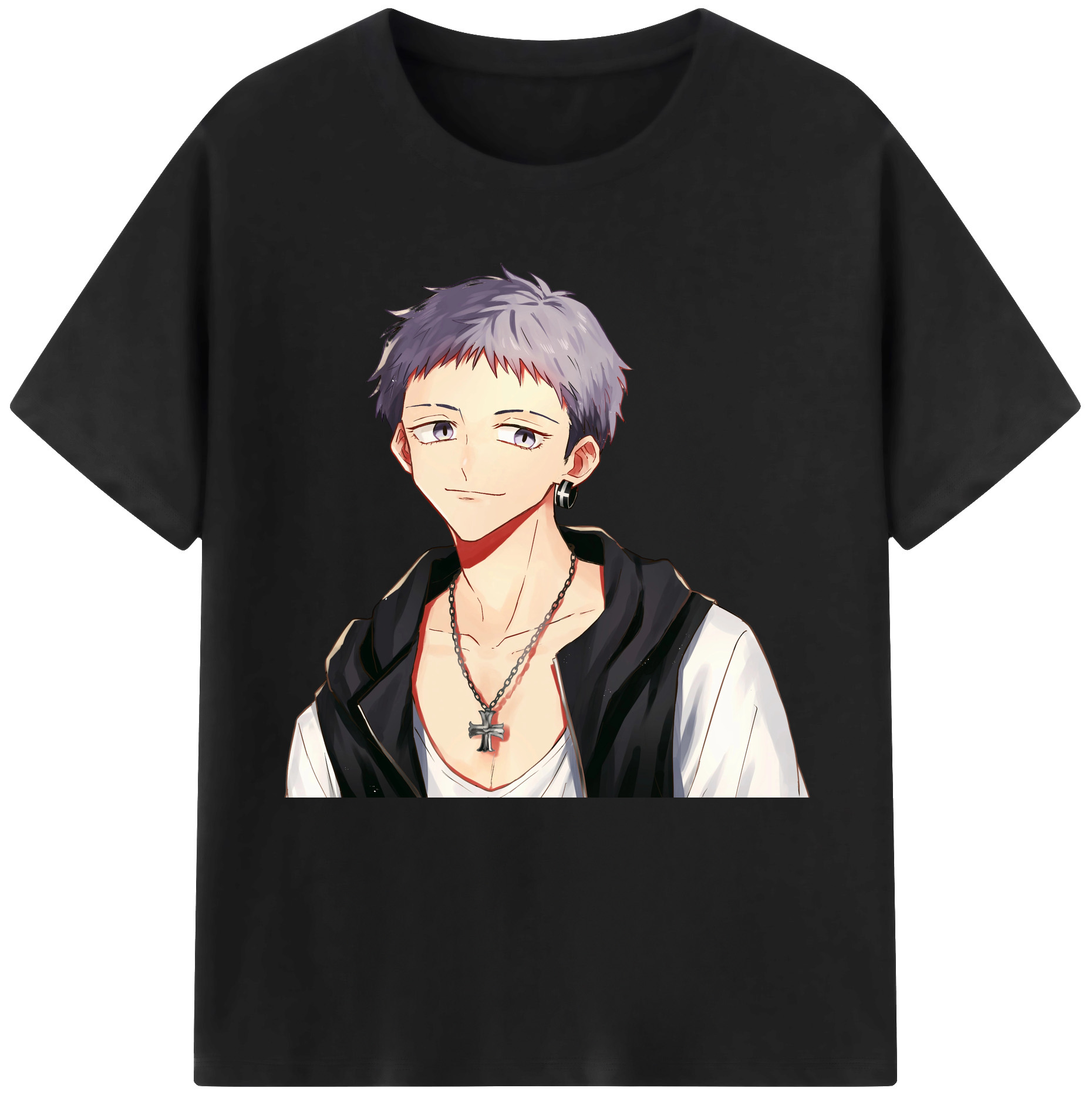 （画像用） 東京リベンジャーズ Tokyo Revengers レディースカジュアルプリントTシャツ（綿100％）
