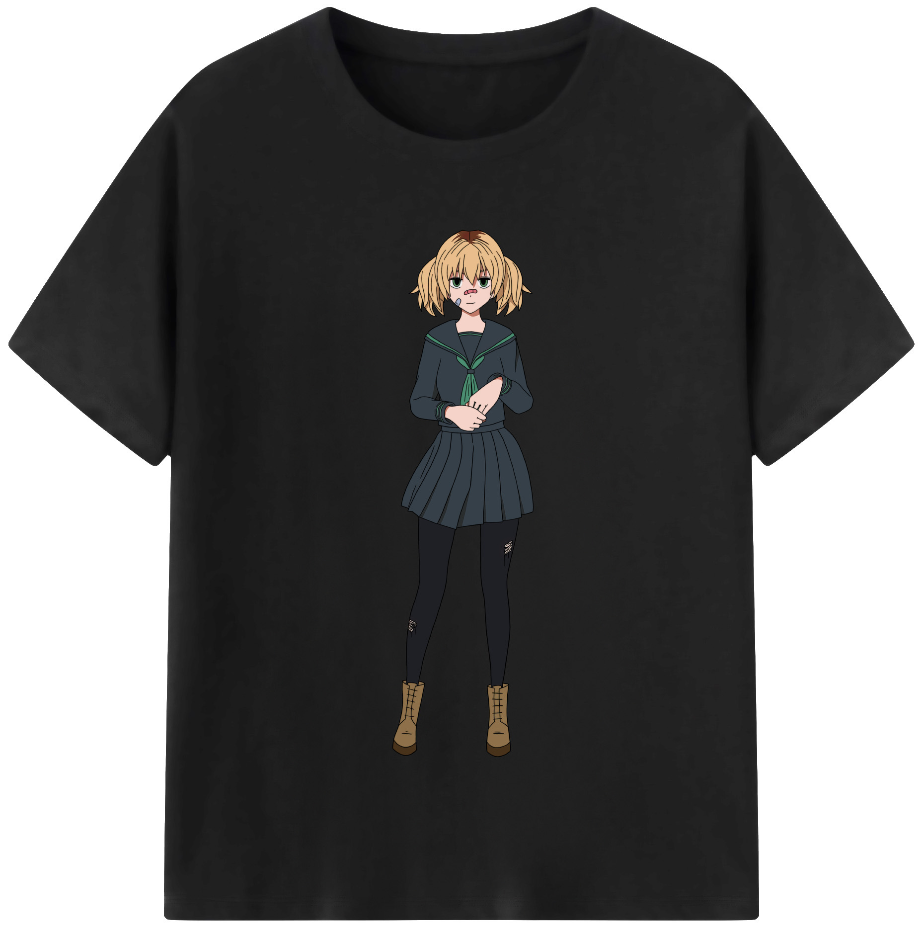 （画像用） 東京リベンジャーズ Tokyo Revengers レディースカジュアルプリントTシャツ（綿100％）