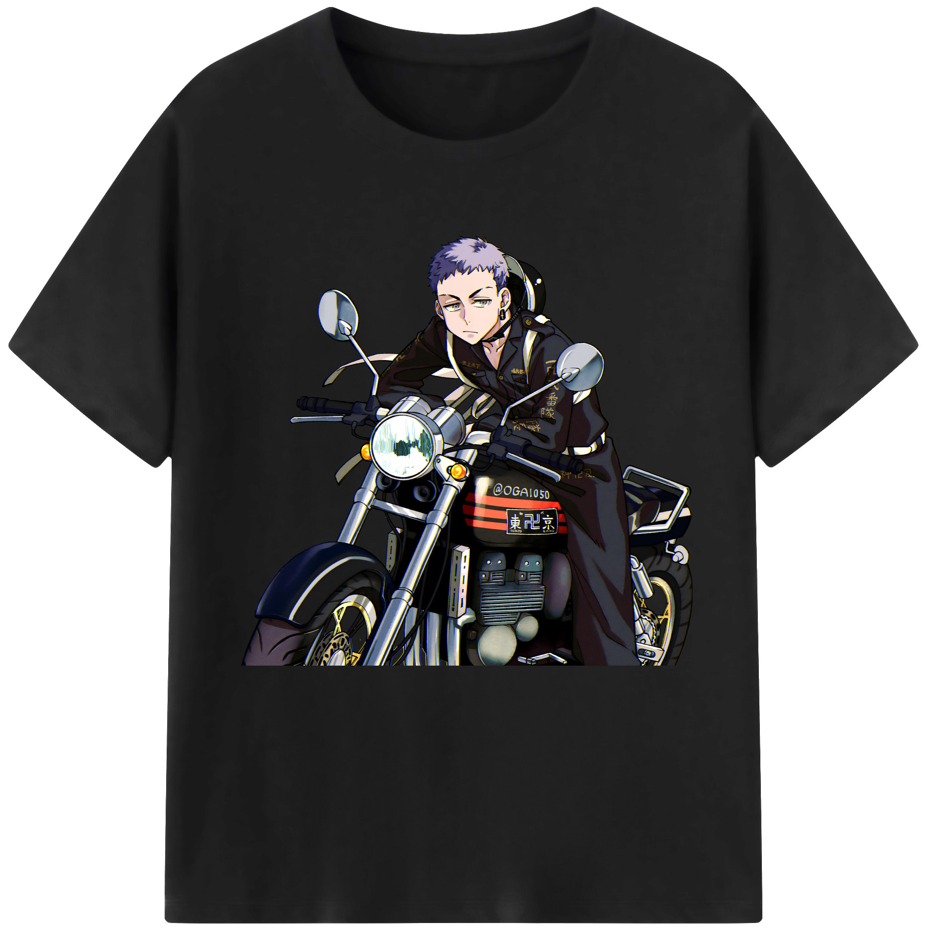 （画像用） 東京リベンジャーズ Tokyo Revengers レディースカジュアルプリントTシャツ（綿100％）