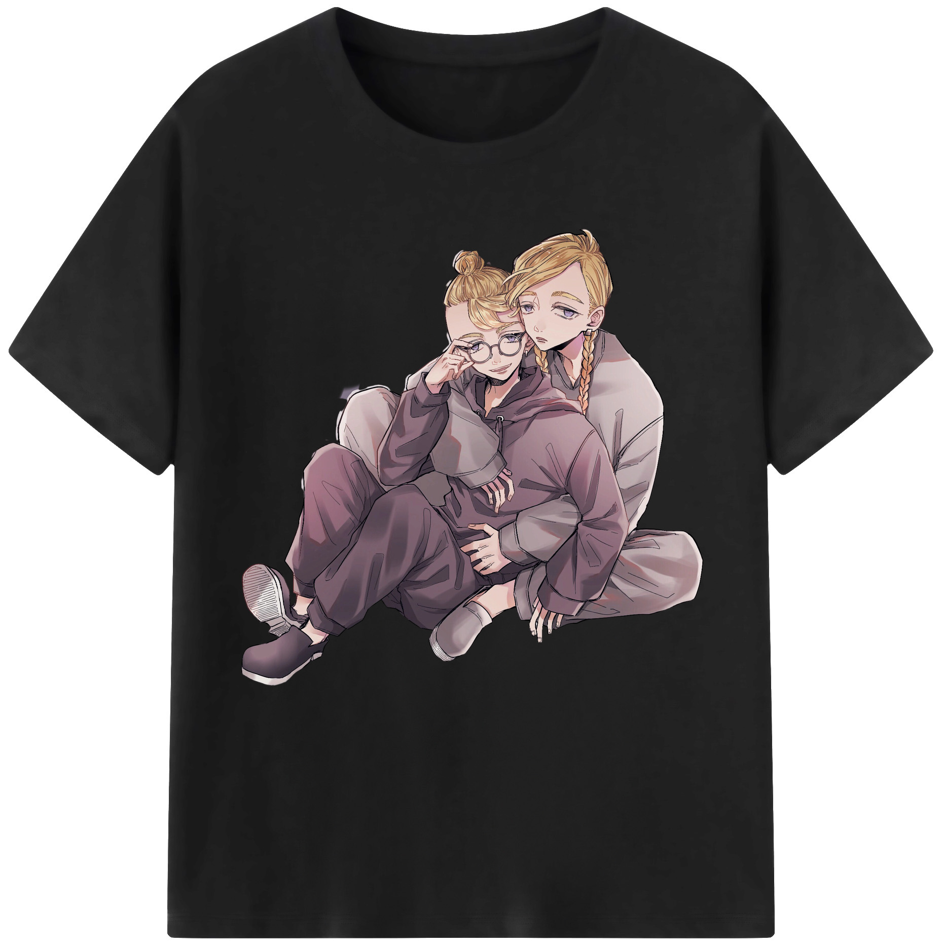（画像用） 東京リベンジャーズ Tokyo Revengers レディースカジュアルプリントTシャツ（綿100％）