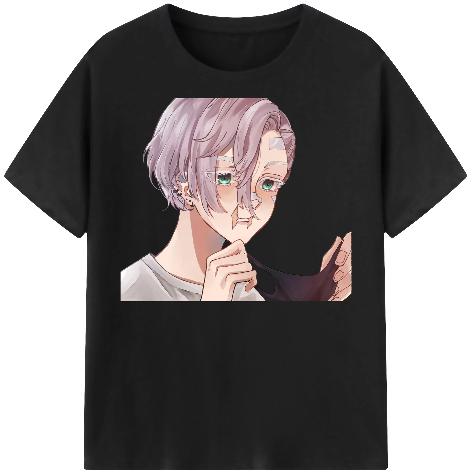 （画像用） 東京リベンジャーズ Tokyo Revengers レディースカジュアルプリントTシャツ（綿100％）