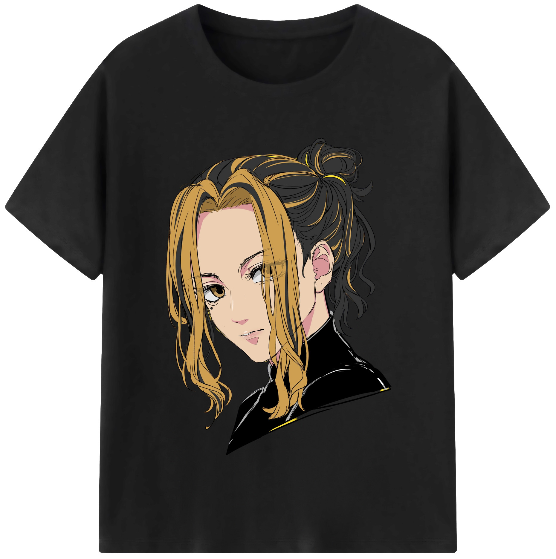 （画像用） 東京リベンジャーズ Tokyo Revengers レディースカジュアルプリントTシャツ（綿100％）