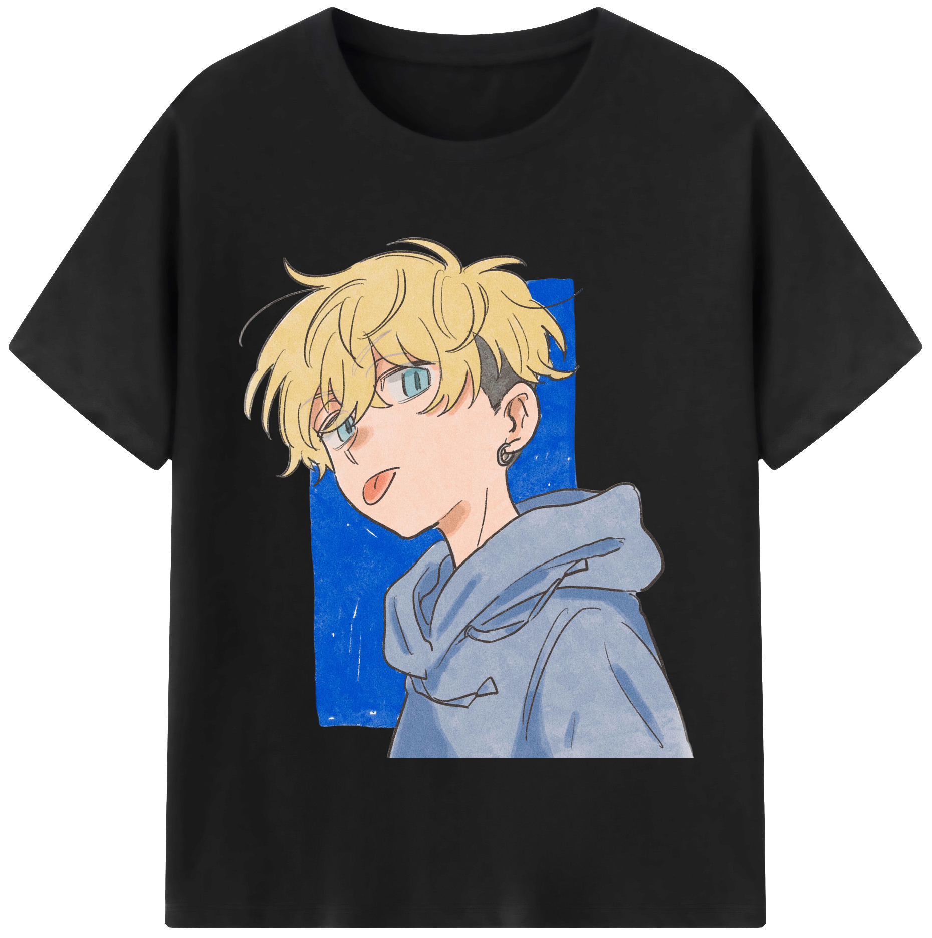 （画像用） 東京リベンジャーズ Tokyo Revengers レディースカジュアルプリントTシャツ（綿100％）