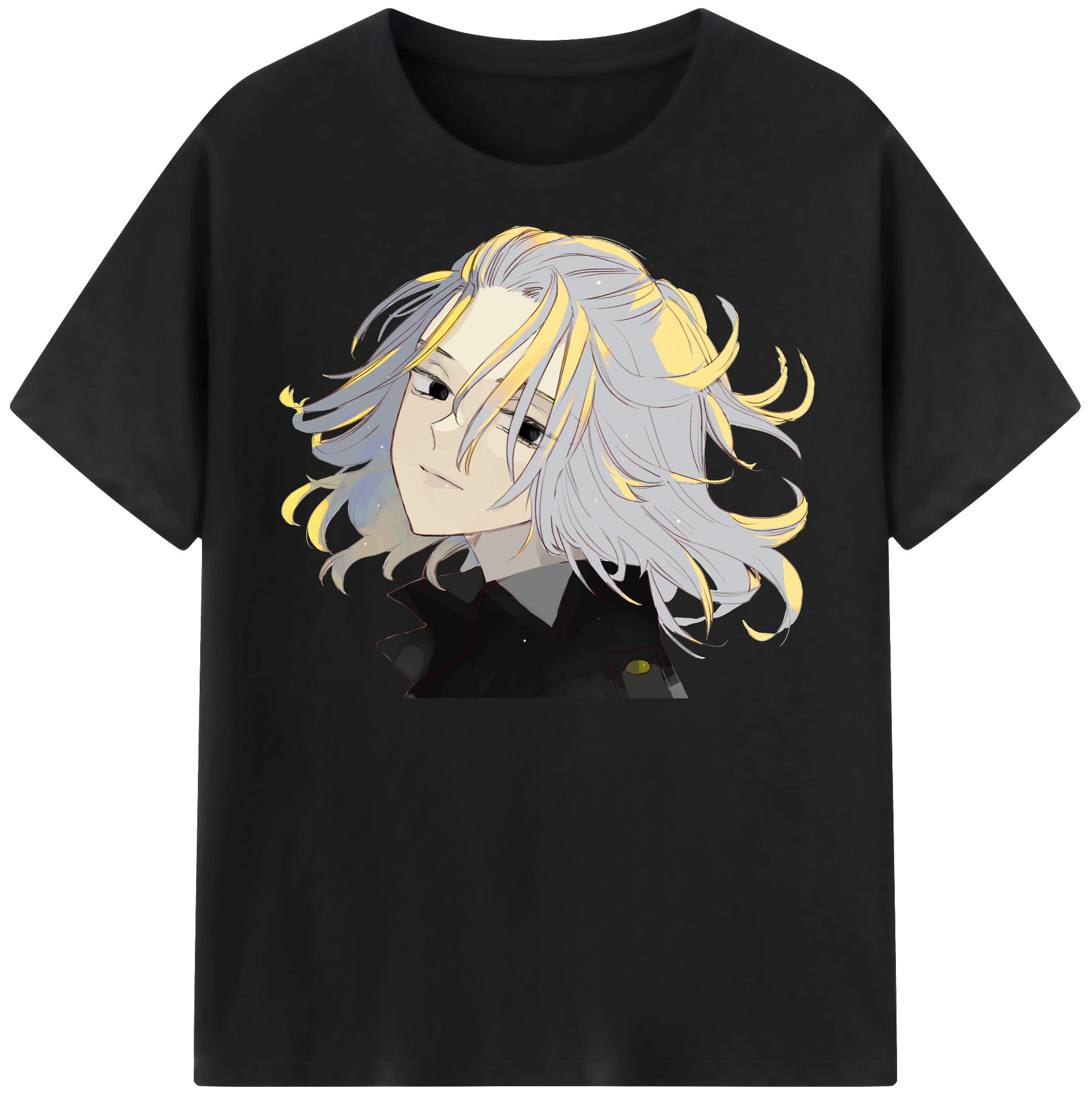 （画像用） 東京リベンジャーズ Tokyo Revengers レディースカジュアルプリントTシャツ（綿100％）