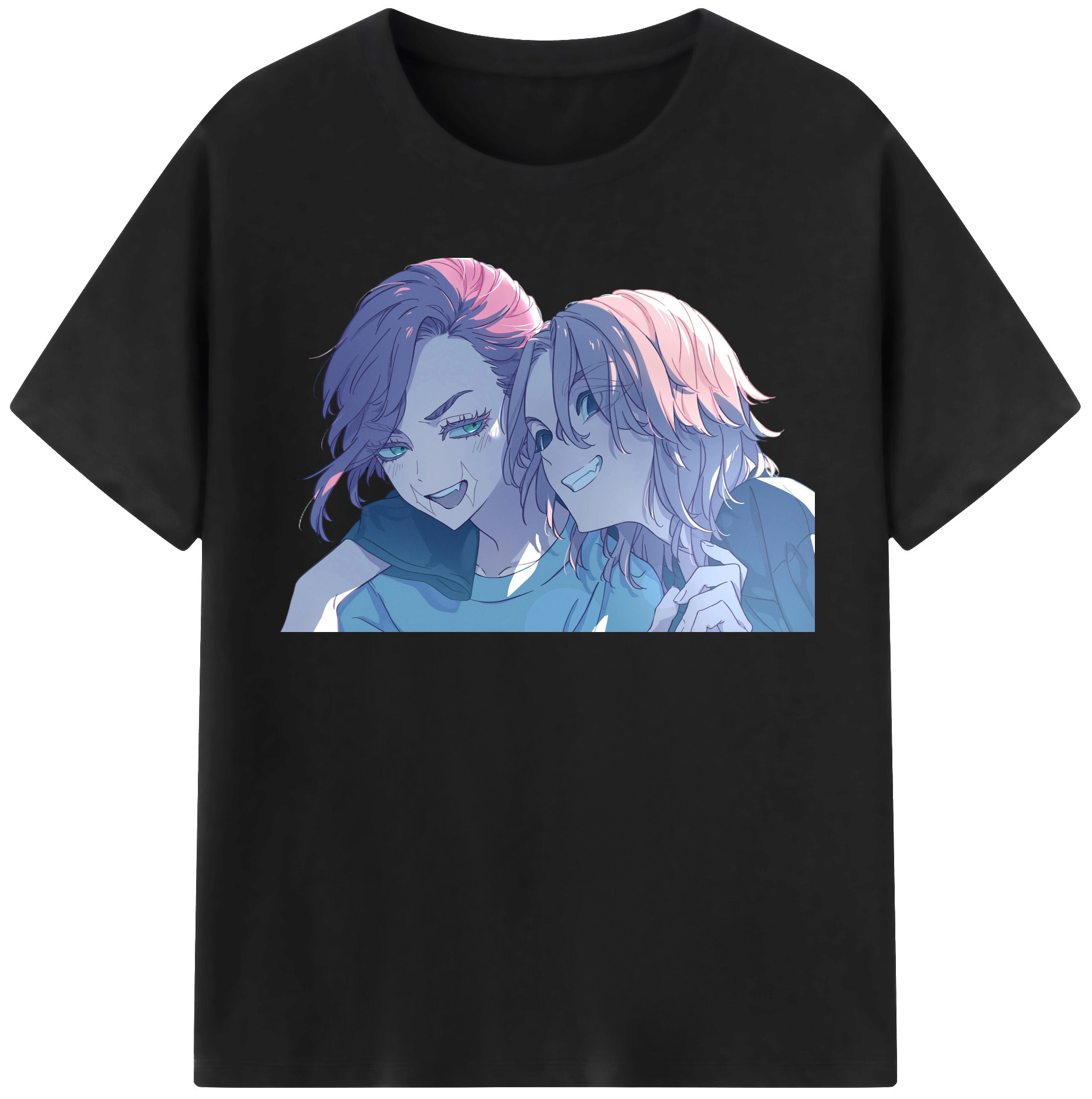 （画像用） 東京リベンジャーズ Tokyo Revengers レディースカジュアルプリントTシャツ（綿100％）