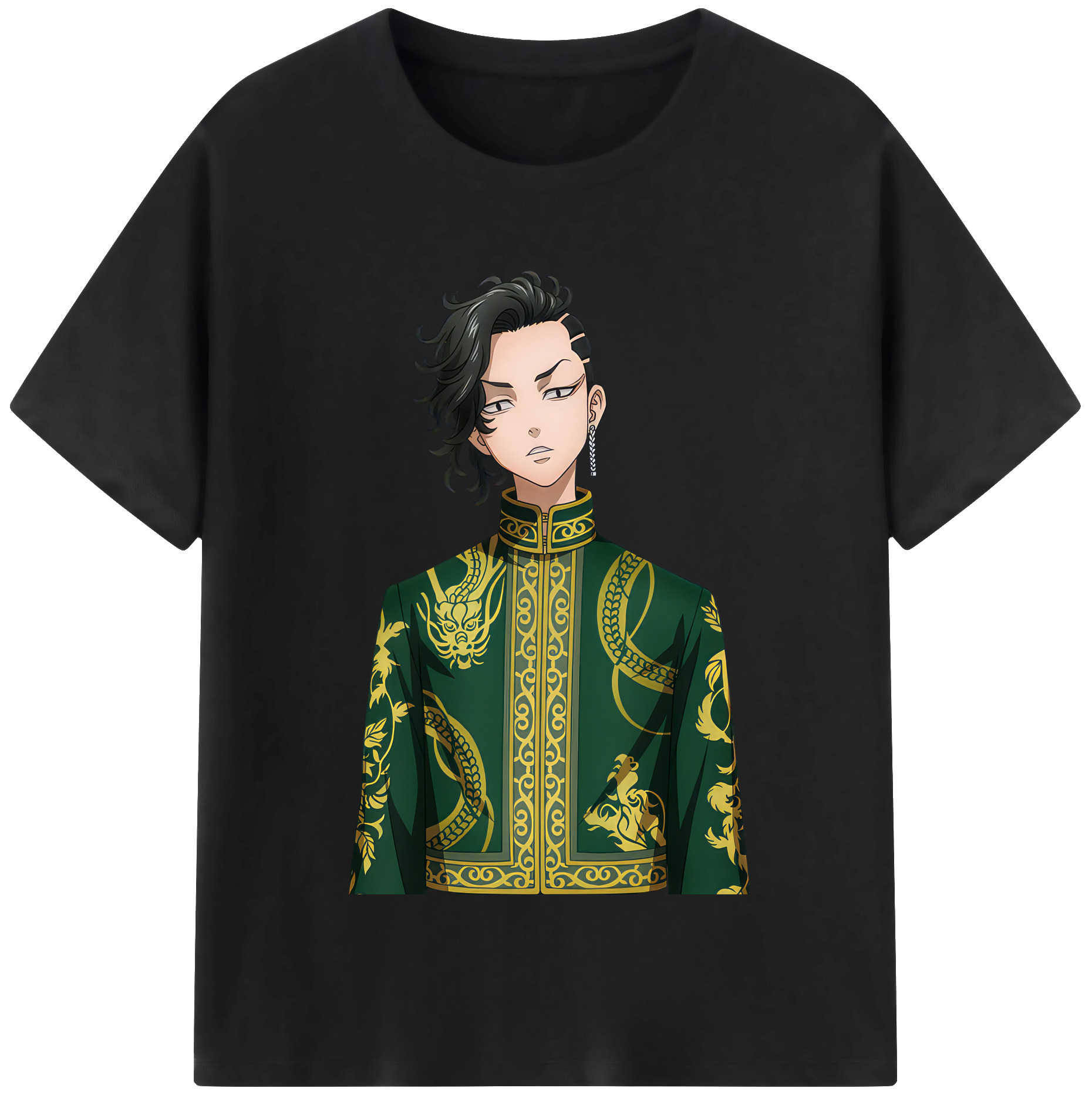 （画像用） 東京リベンジャーズ Tokyo Revengers レディースカジュアルプリントTシャツ（綿100％）