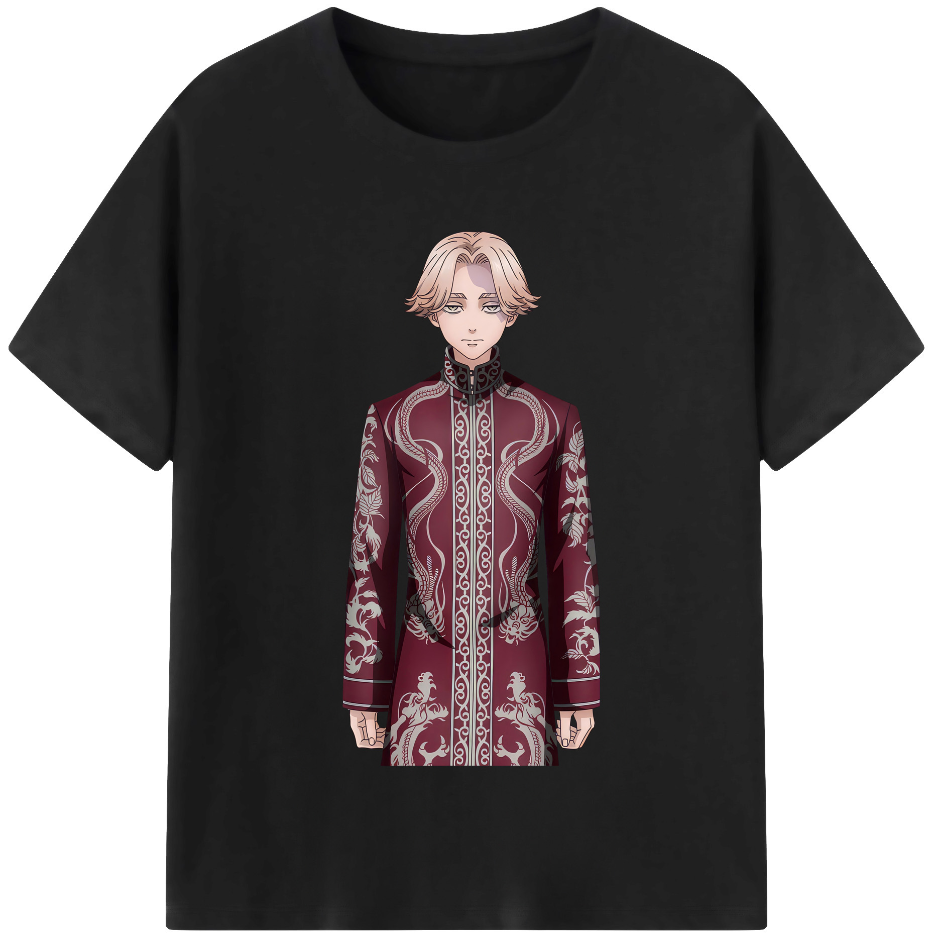 （画像用） 東京リベンジャーズ Tokyo Revengers レディースカジュアルプリントTシャツ（綿100％）