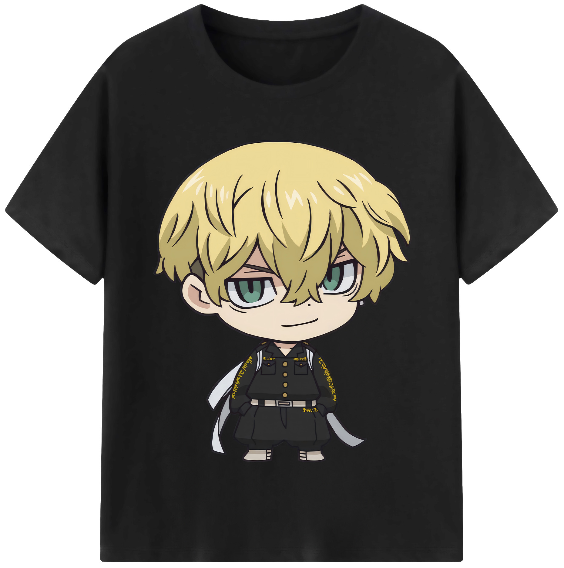 （画像用） 東京リベンジャーズ Tokyo Revengers レディースカジュアルプリントTシャツ（綿100％）