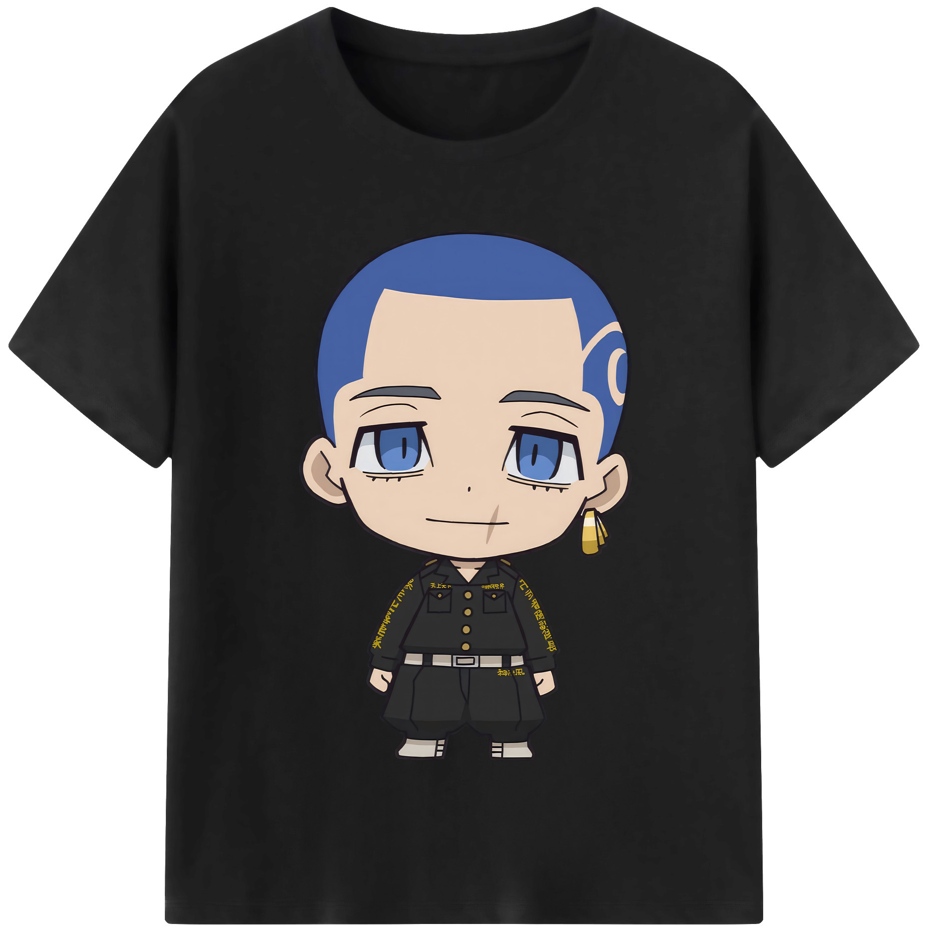 （画像用） 東京リベンジャーズ Tokyo Revengers レディースカジュアルプリントTシャツ（綿100％）