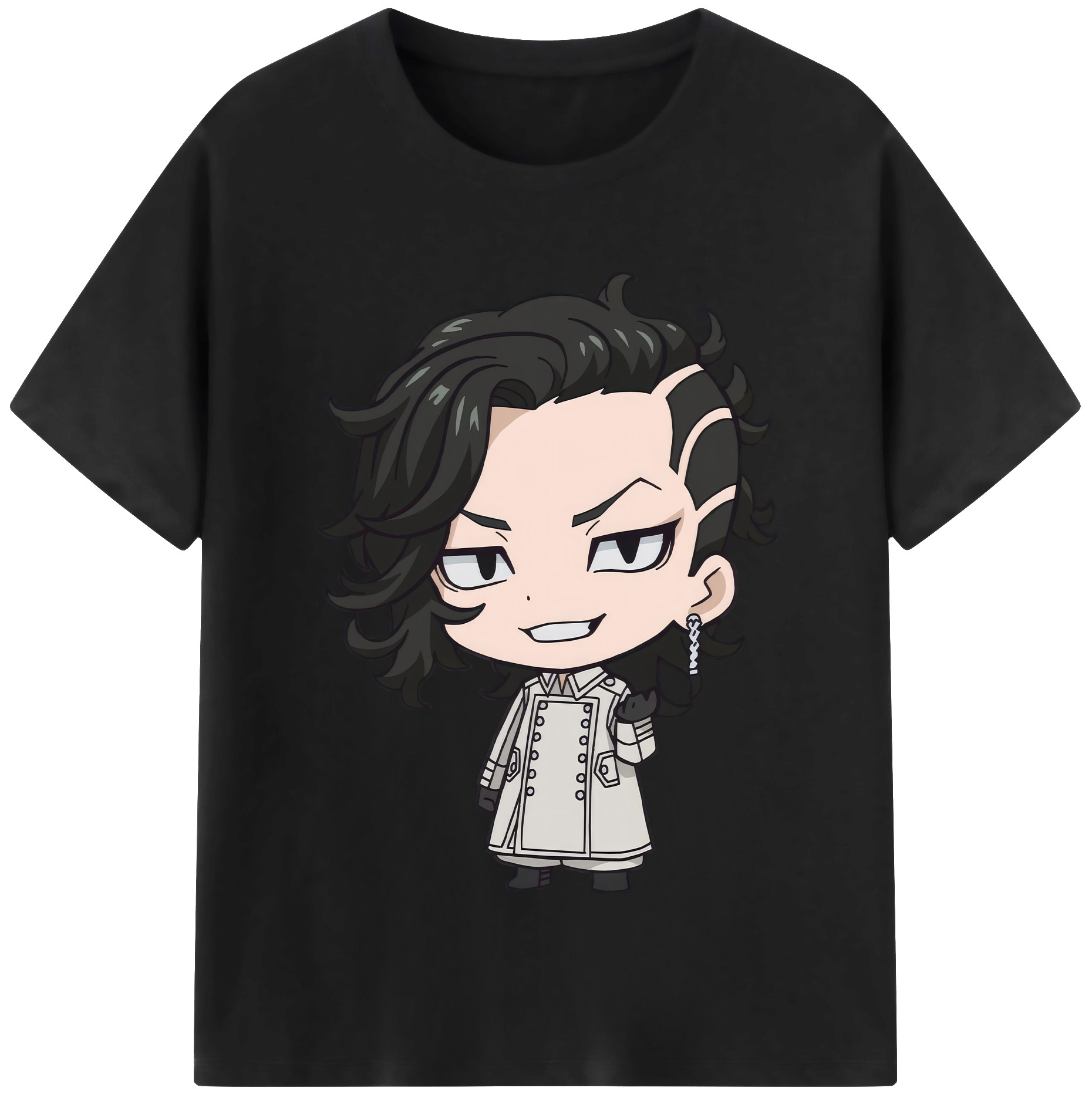 （画像用） 東京リベンジャーズ Tokyo Revengers レディースカジュアルプリントTシャツ（綿100％）