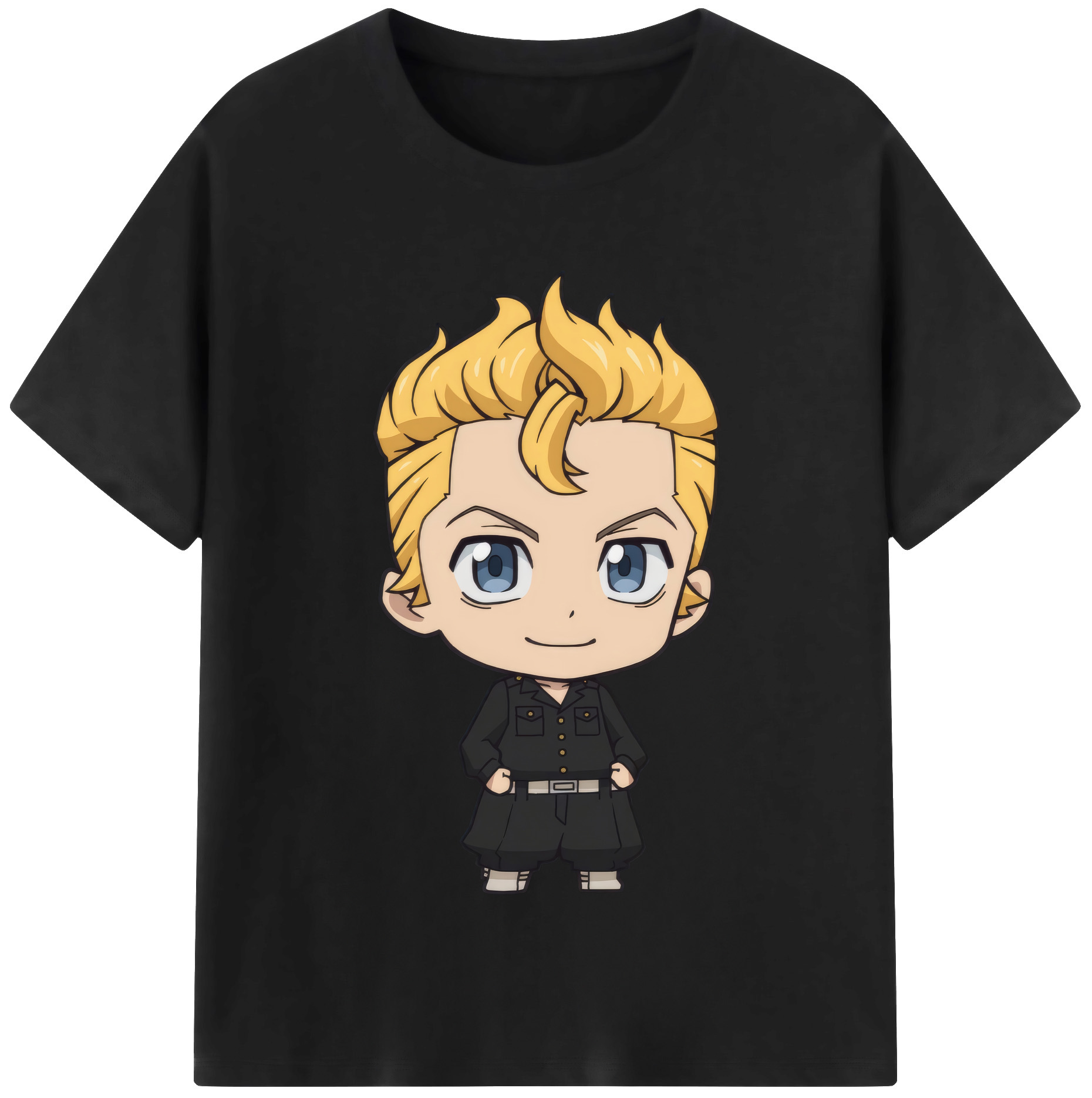 （画像用） 東京リベンジャーズ Tokyo Revengers レディースカジュアルプリントTシャツ（綿100％）