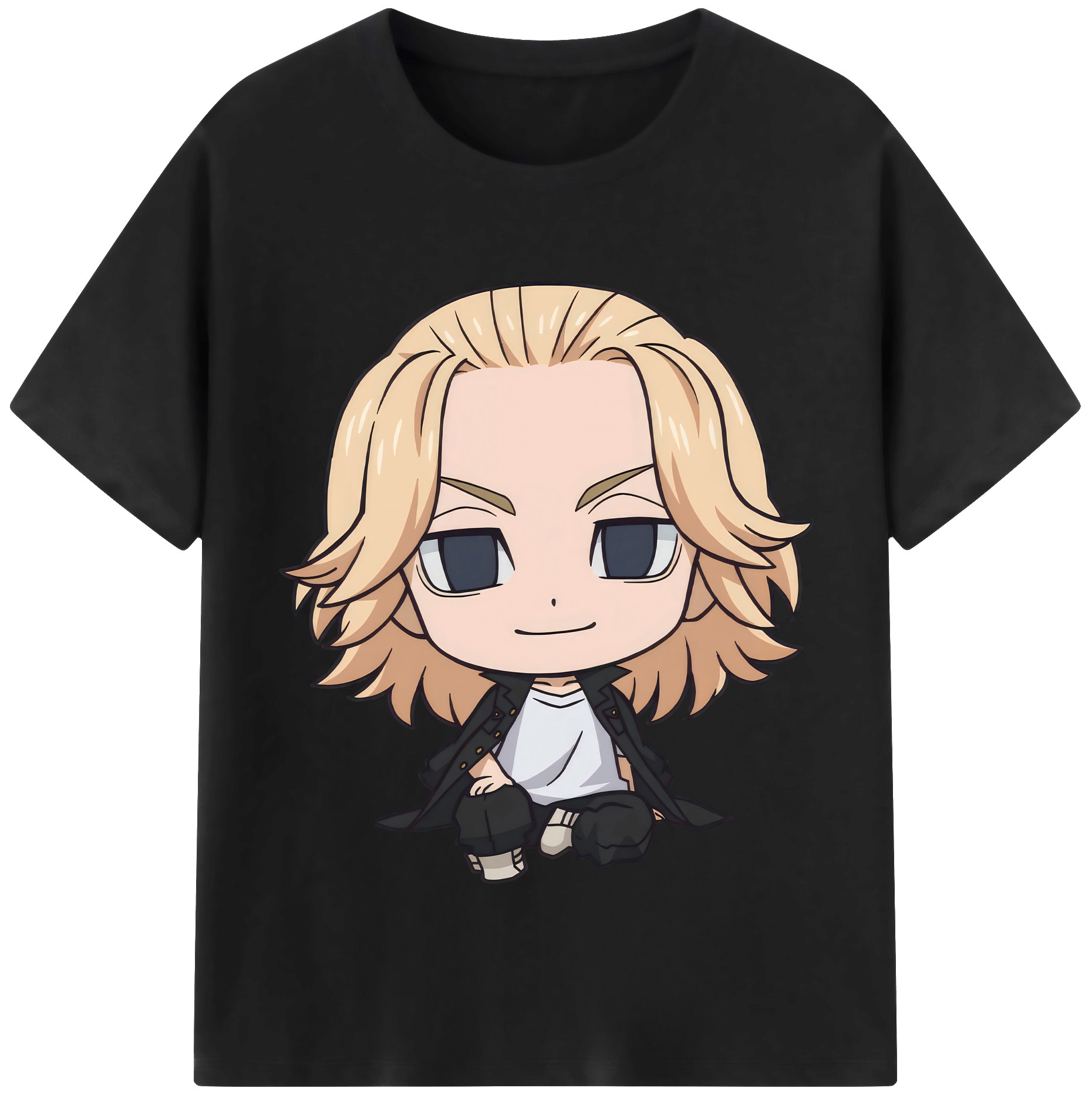（画像用） 東京リベンジャーズ Tokyo Revengers レディースカジュアルプリントTシャツ（綿100％）