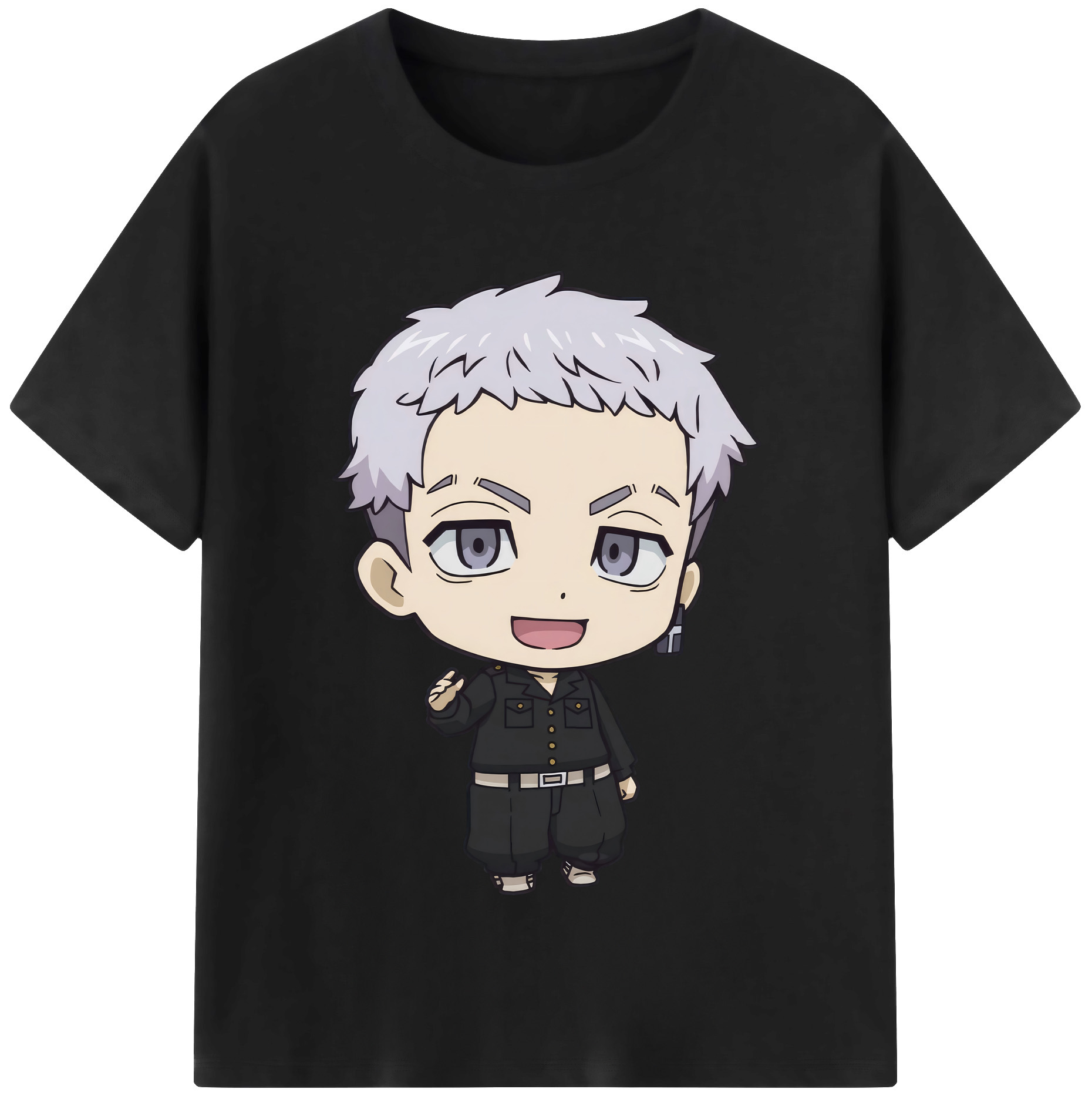 （画像用） 東京リベンジャーズ Tokyo Revengers レディースカジュアルプリントTシャツ（綿100％）