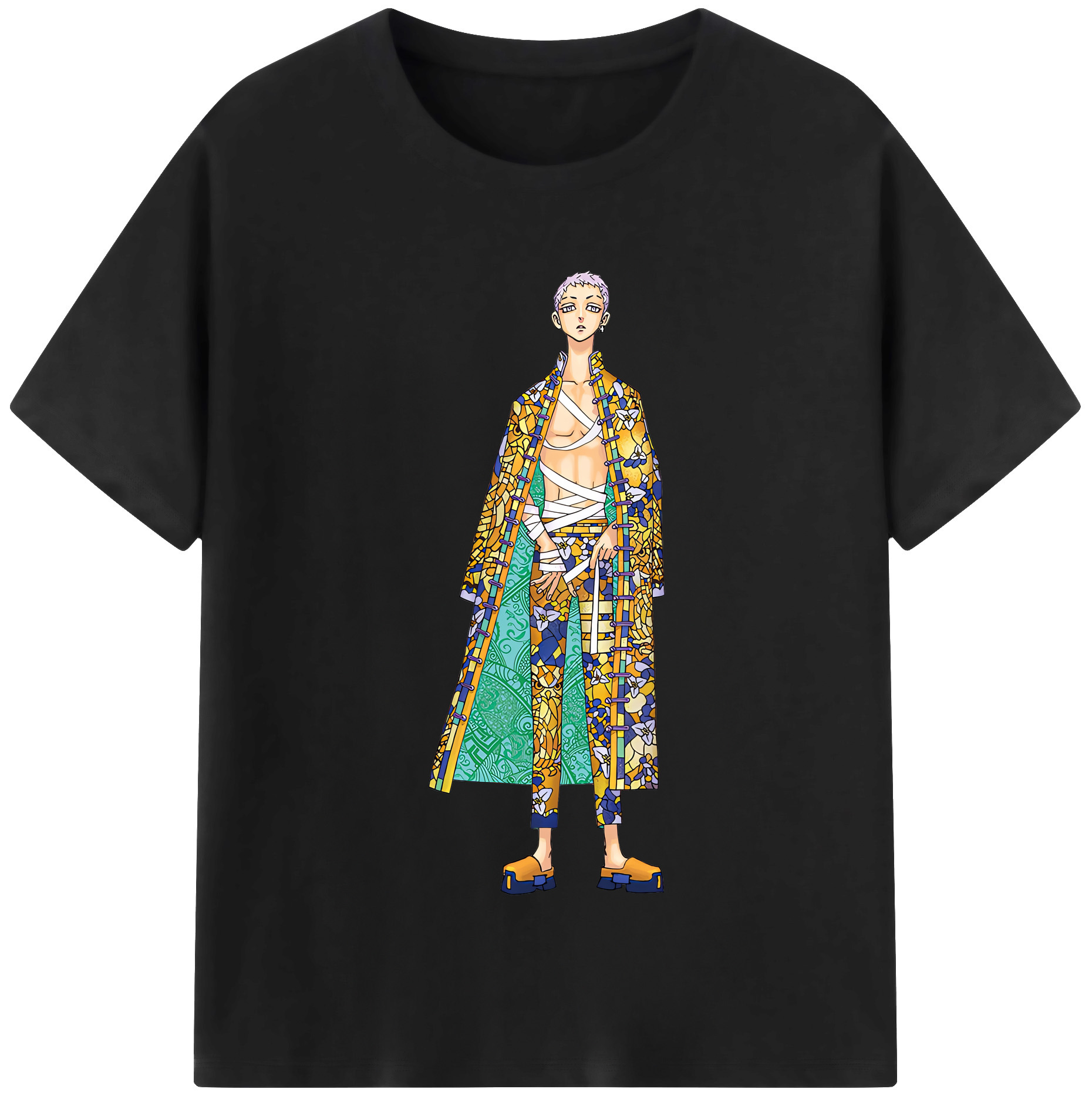 （画像用） 東京リベンジャーズ Tokyo Revengers レディースカジュアルプリントTシャツ（綿100％）