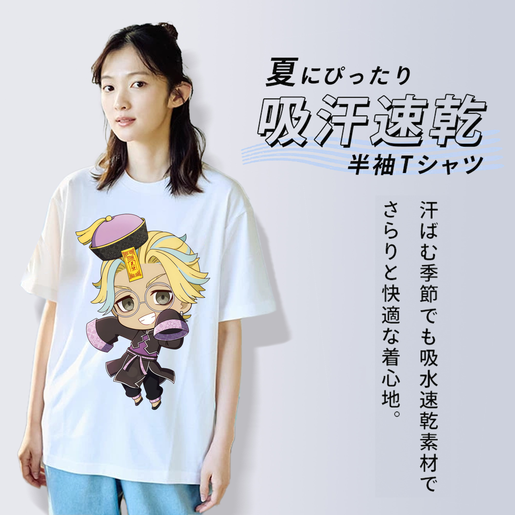 東京リベンジャーズ Tokyo Revengers レディースカジュアルプリントTシャツ（綿100％）