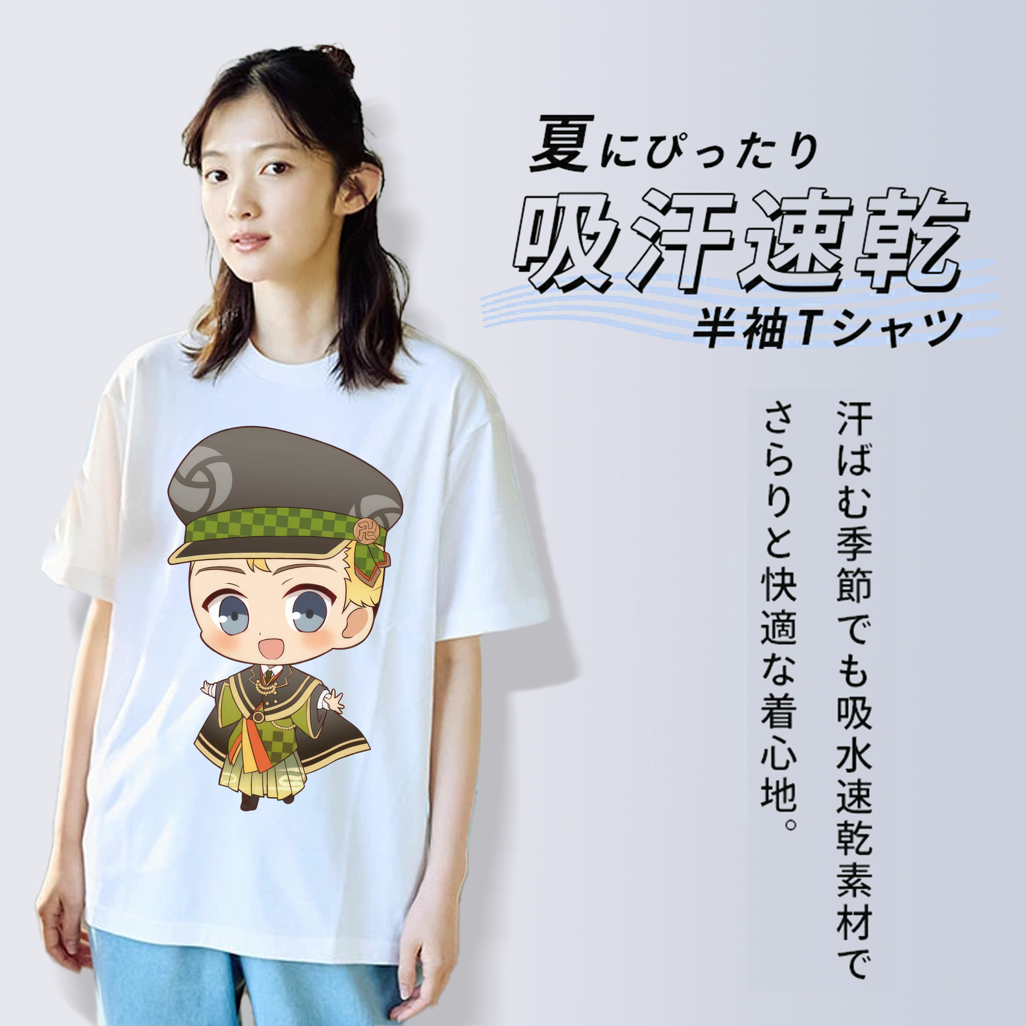 東京リベンジャーズ Tokyo Revengers レディースカジュアルプリントTシャツ（綿100％）