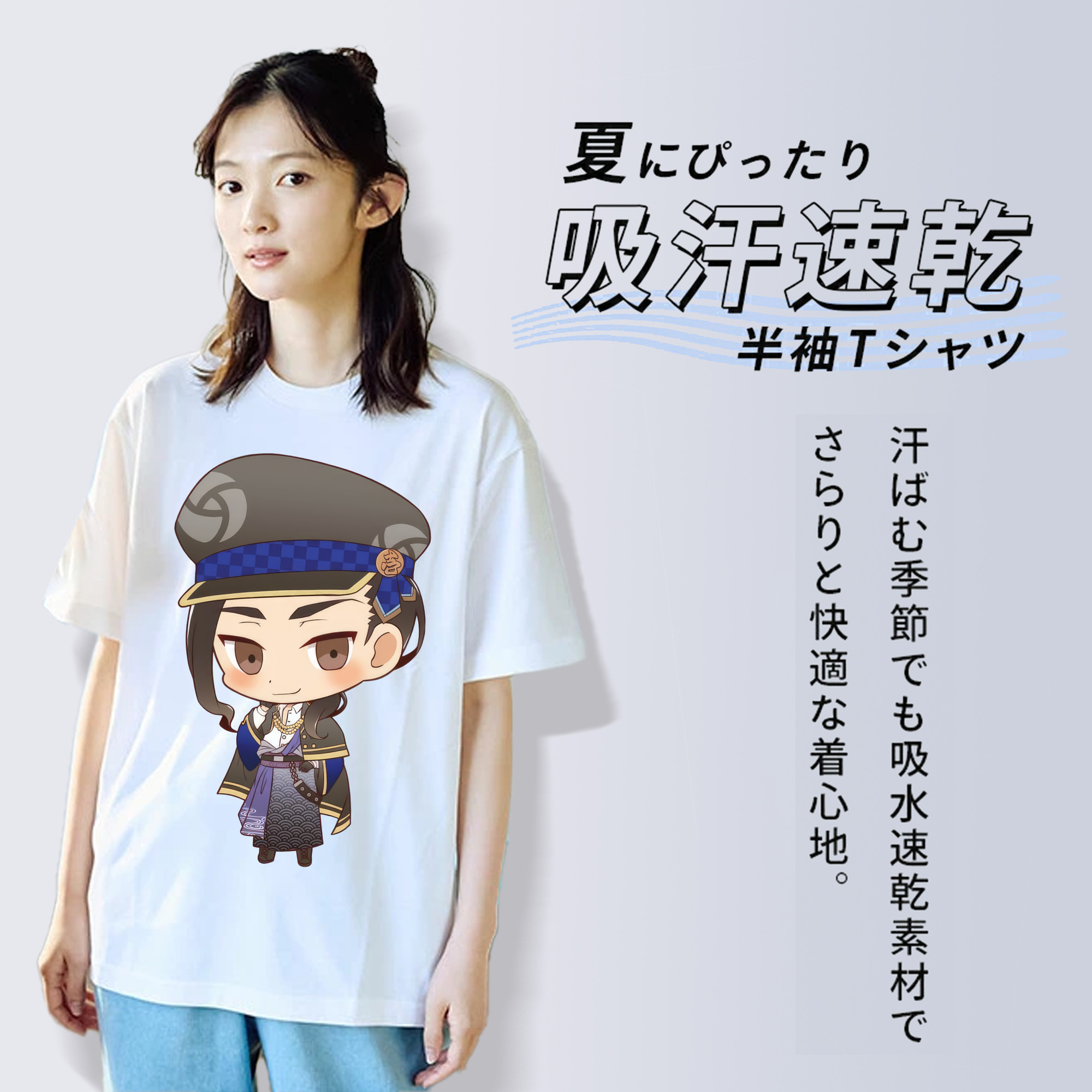東京リベンジャーズ Tokyo Revengers レディースカジュアルプリントTシャツ（綿100％）