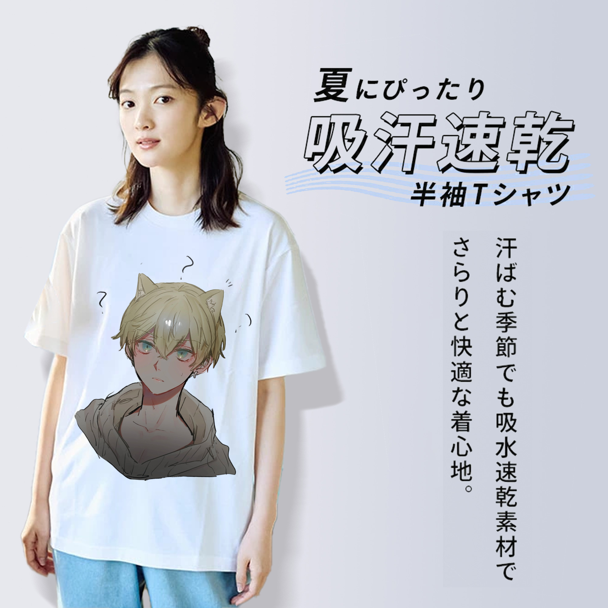 東京リベンジャーズ Tokyo Revengers レディースカジュアルプリントTシャツ（綿100％）