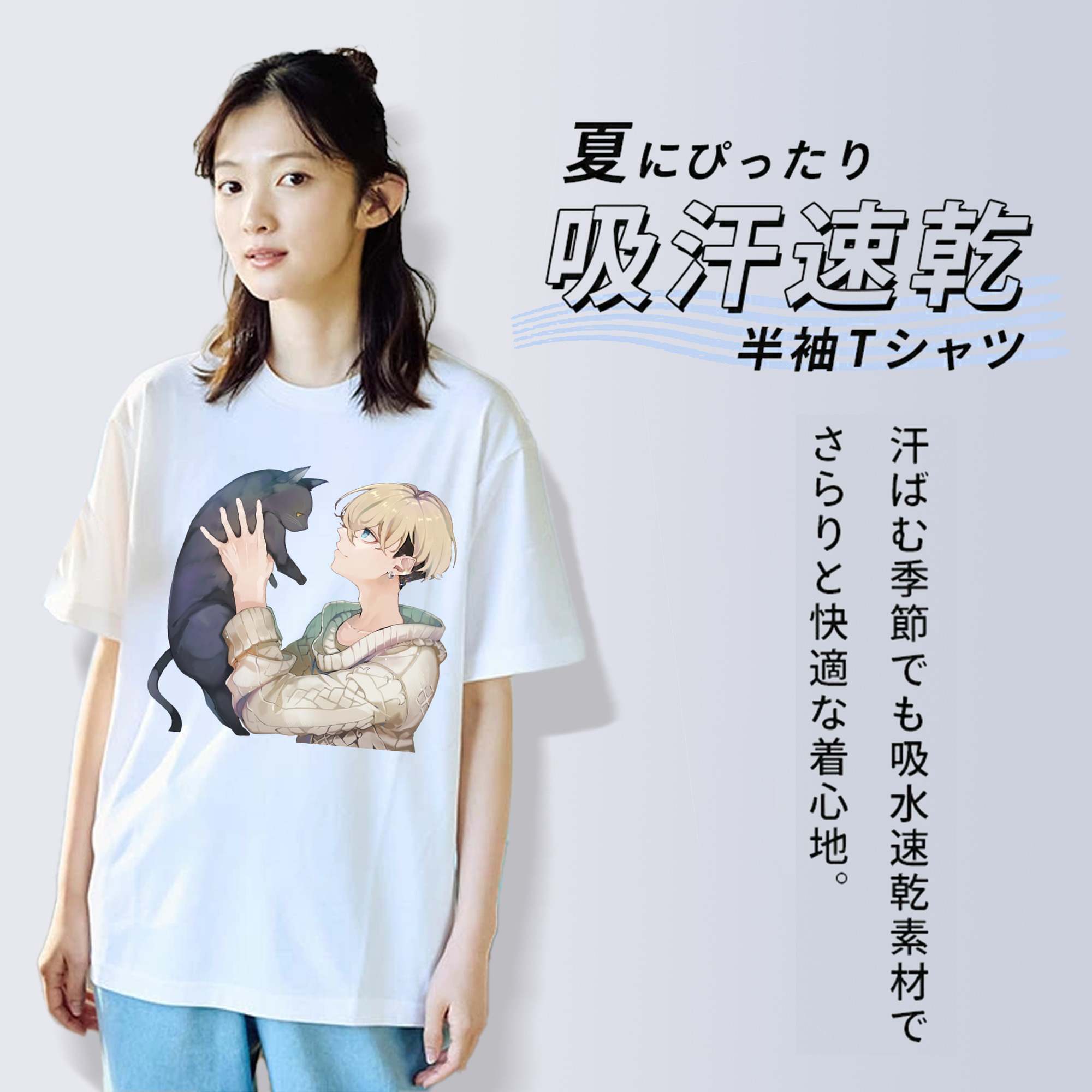 東京リベンジャーズ Tokyo Revengers レディースカジュアルプリントTシャツ（綿100％）