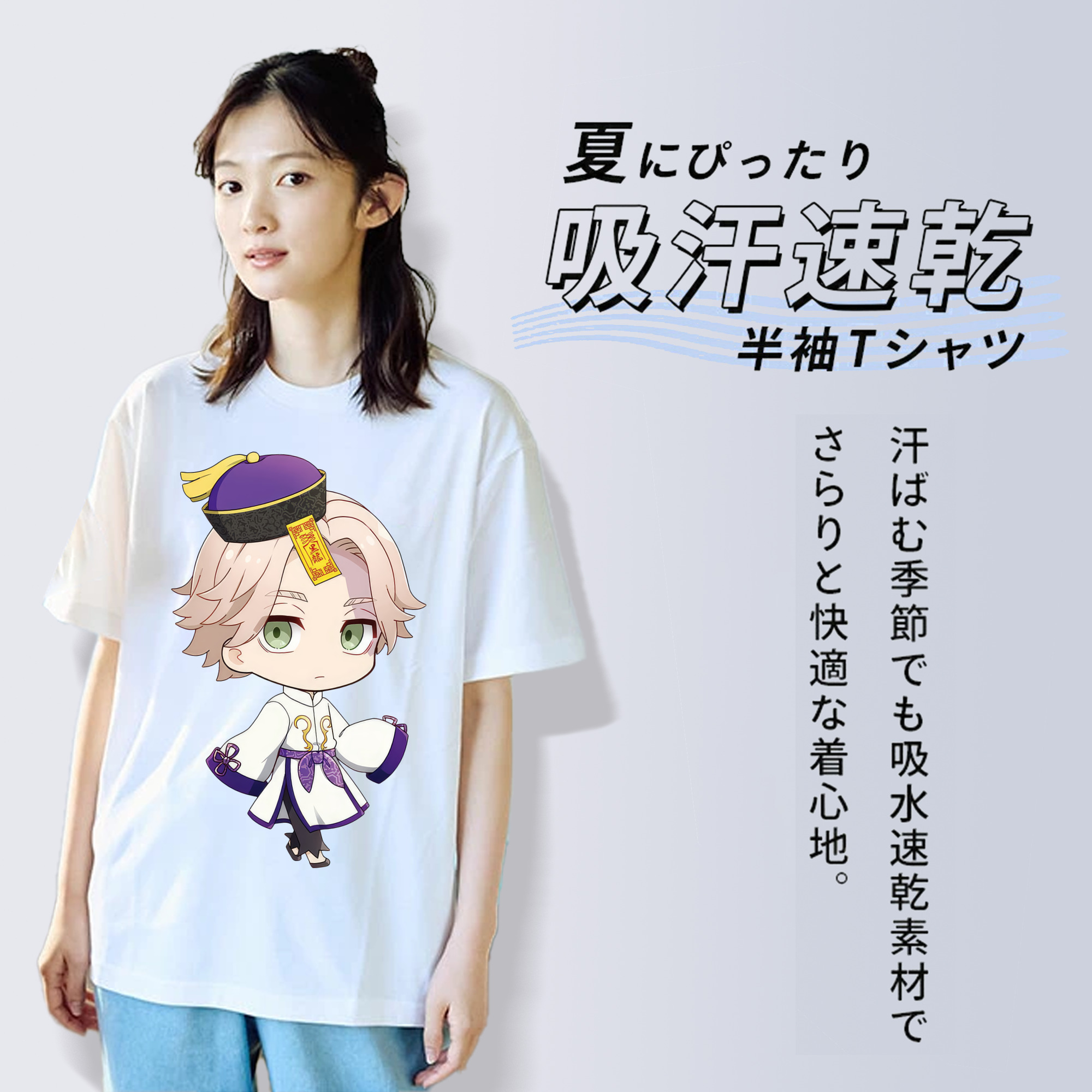 東京リベンジャーズ Tokyo Revengers レディースカジュアルプリントTシャツ（綿100％）