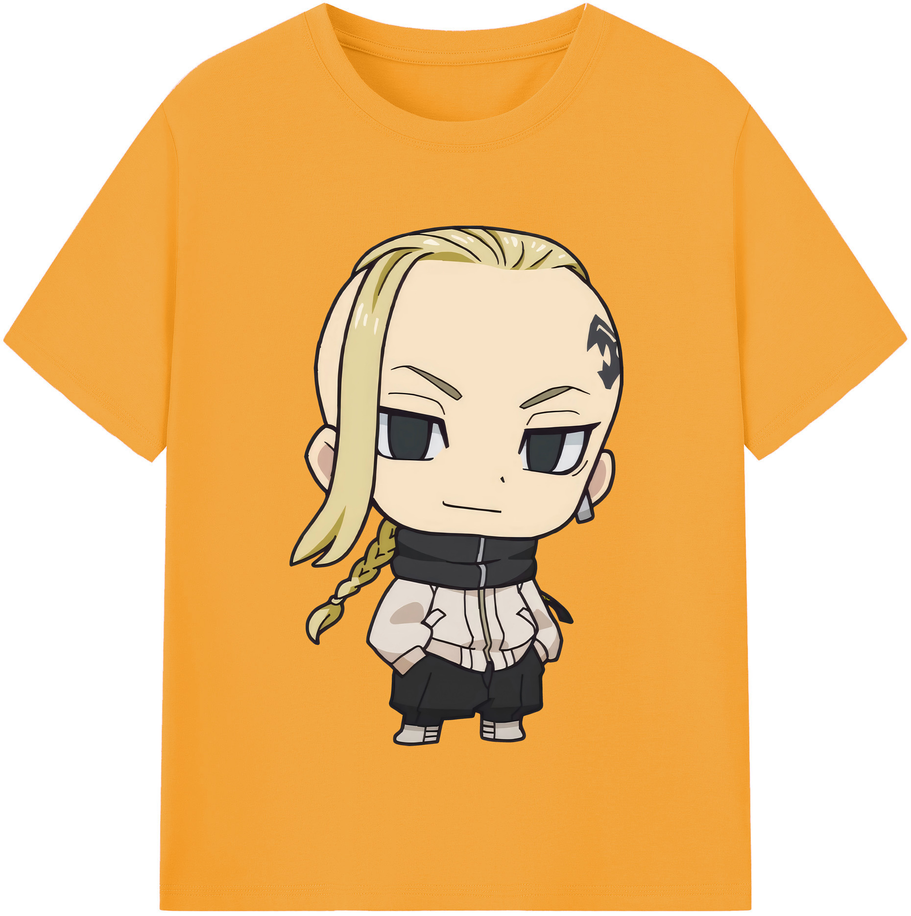 （画像用） 東京リベンジャーズ Tokyo Revengers レディースカジュアルプリントTシャツ（綿100％）