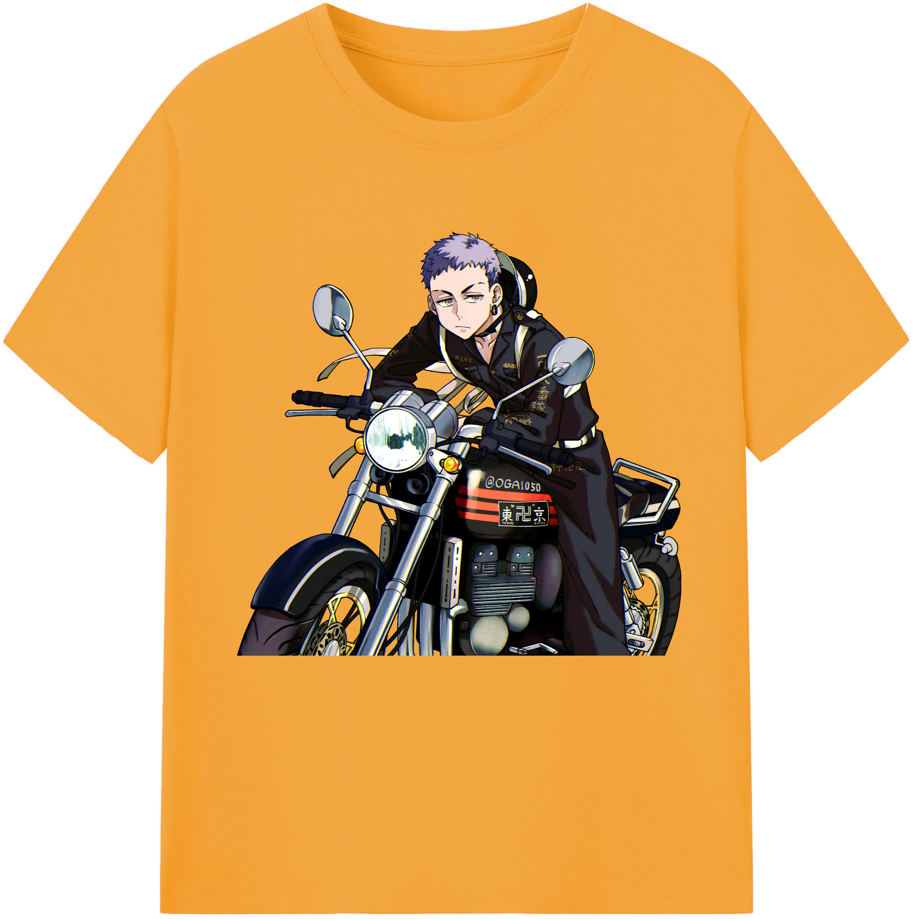 （画像用） 東京リベンジャーズ Tokyo Revengers レディースカジュアルプリントTシャツ（綿100％）