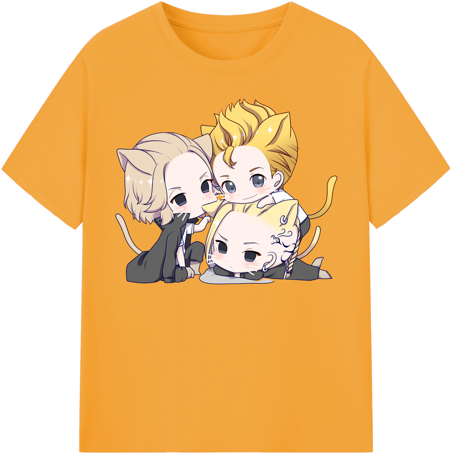 （画像用） 東京リベンジャーズ Tokyo Revengers レディースカジュアルプリントTシャツ（綿100％）