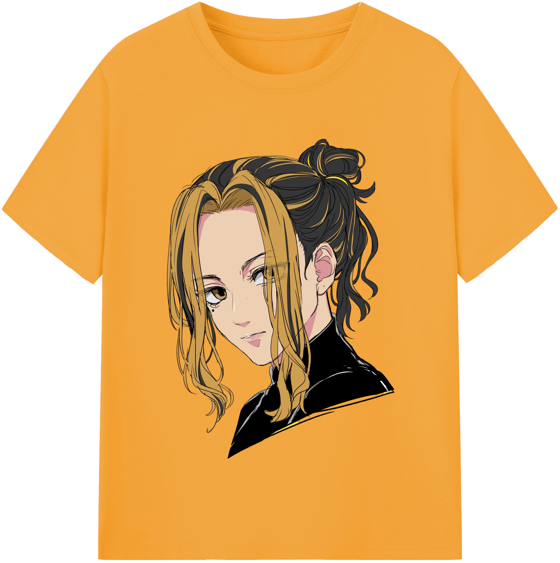 （画像用） 東京リベンジャーズ Tokyo Revengers レディースカジュアルプリントTシャツ（綿100％）