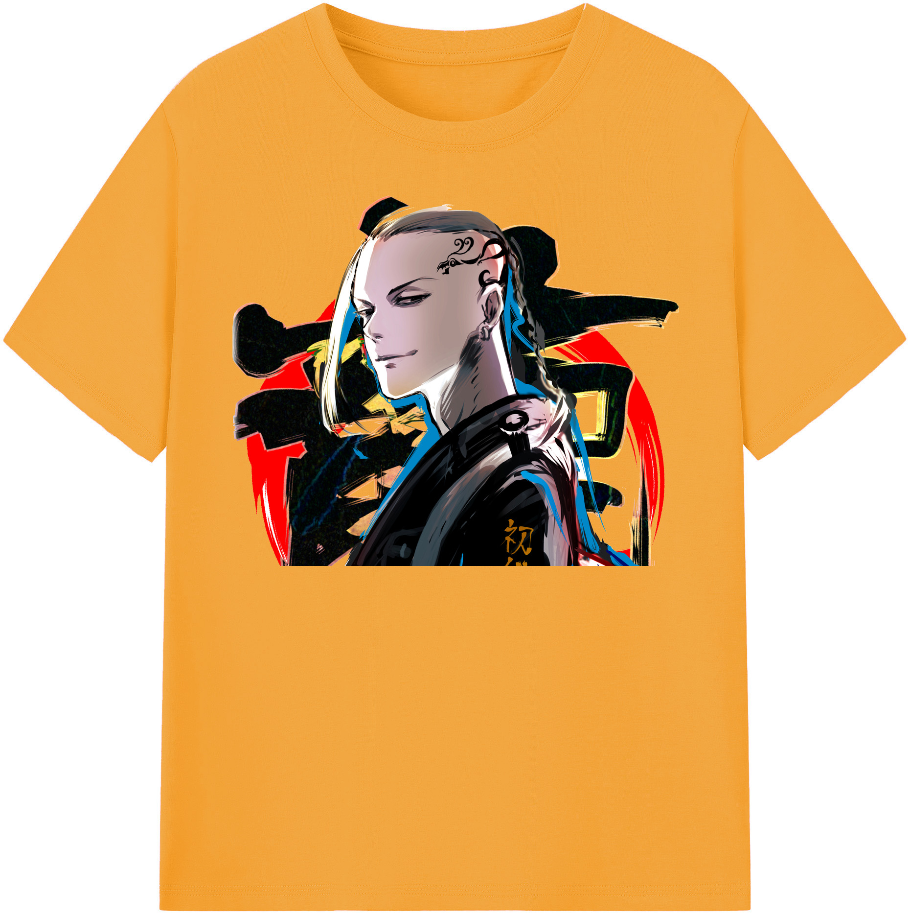 （画像用） 東京リベンジャーズ Tokyo Revengers レディースカジュアルプリントTシャツ（綿100％）