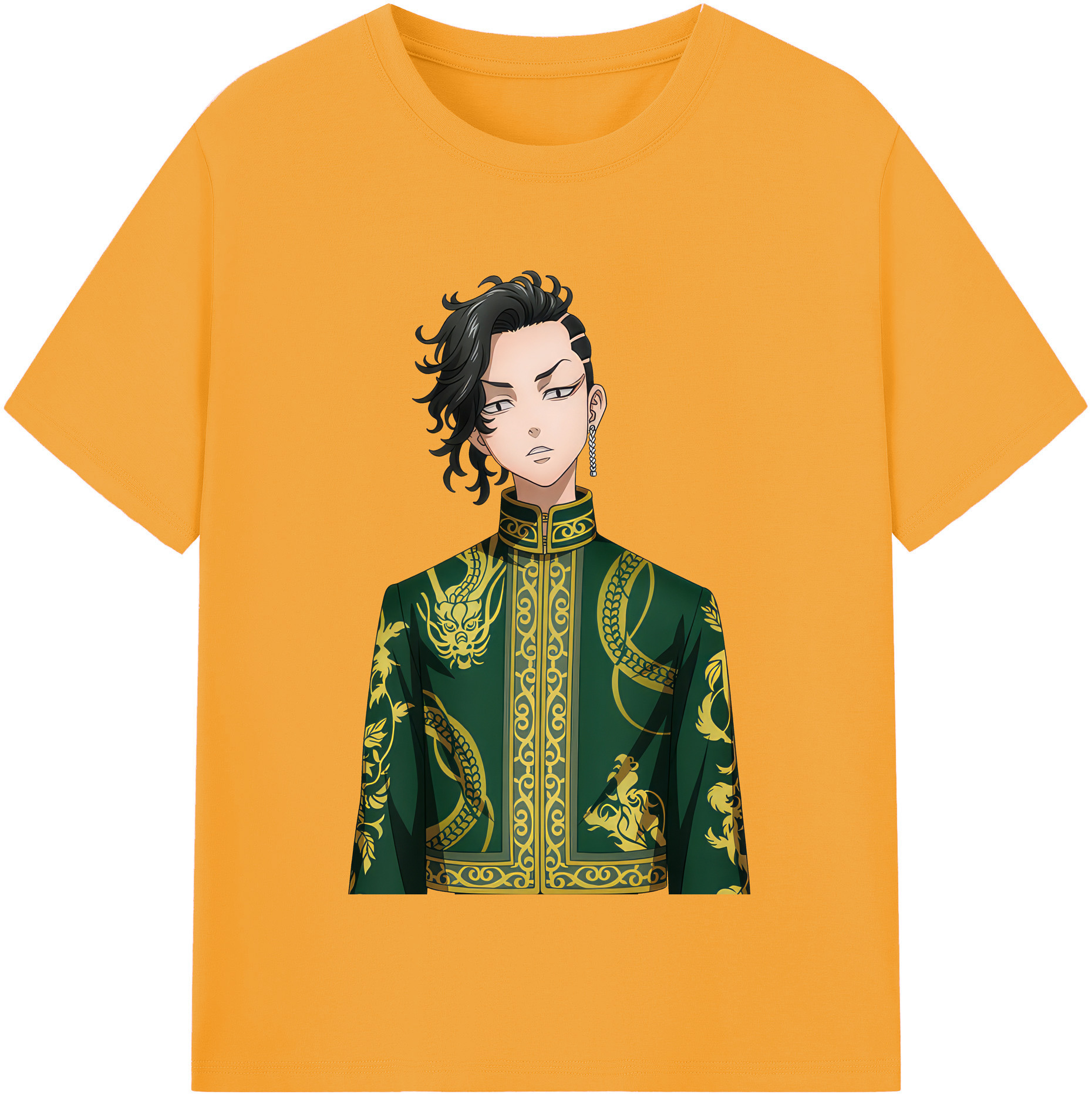 （画像用） 東京リベンジャーズ Tokyo Revengers レディースカジュアルプリントTシャツ（綿100％）