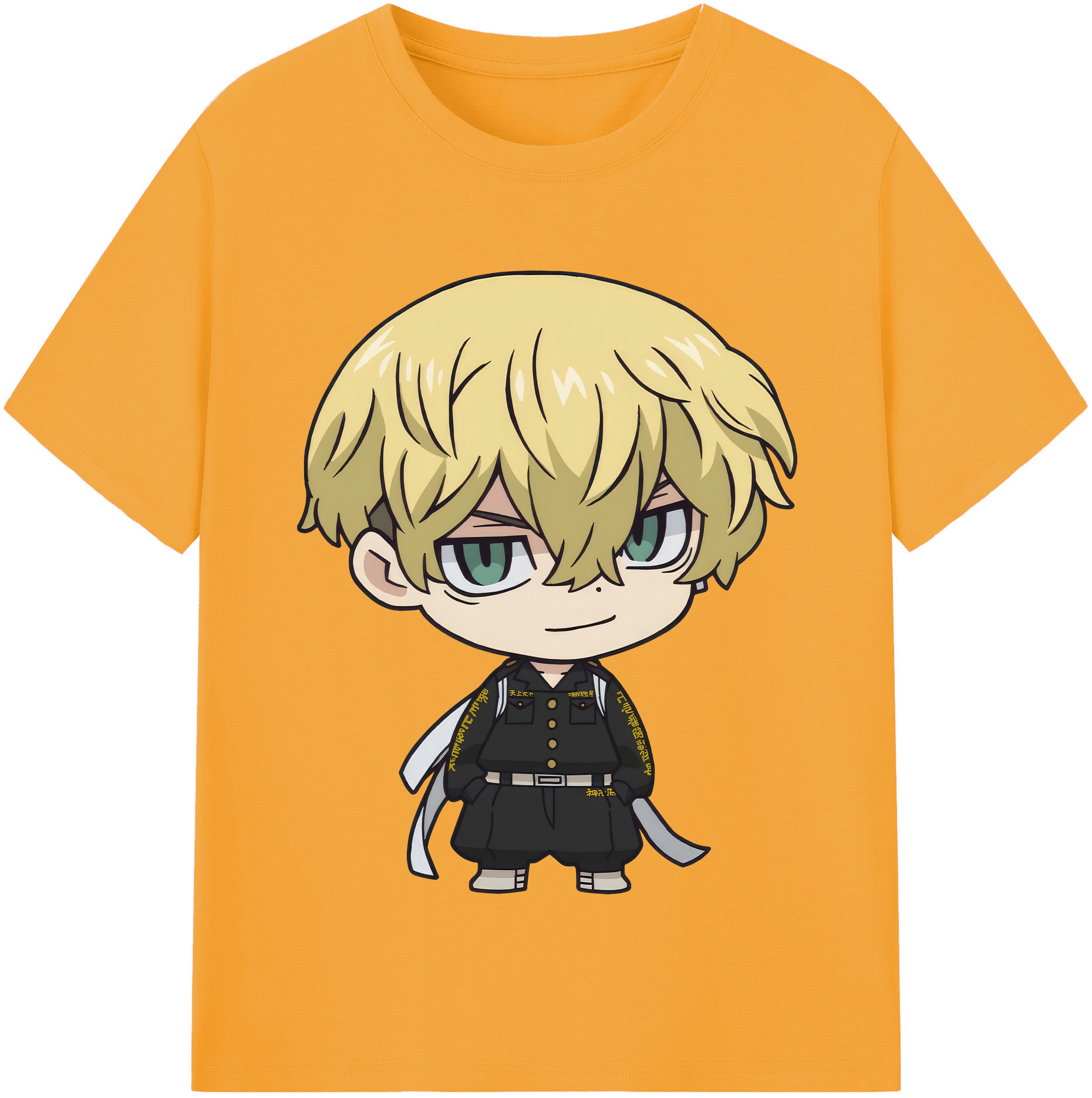 （画像用） 東京リベンジャーズ Tokyo Revengers レディースカジュアルプリントTシャツ（綿100％）
