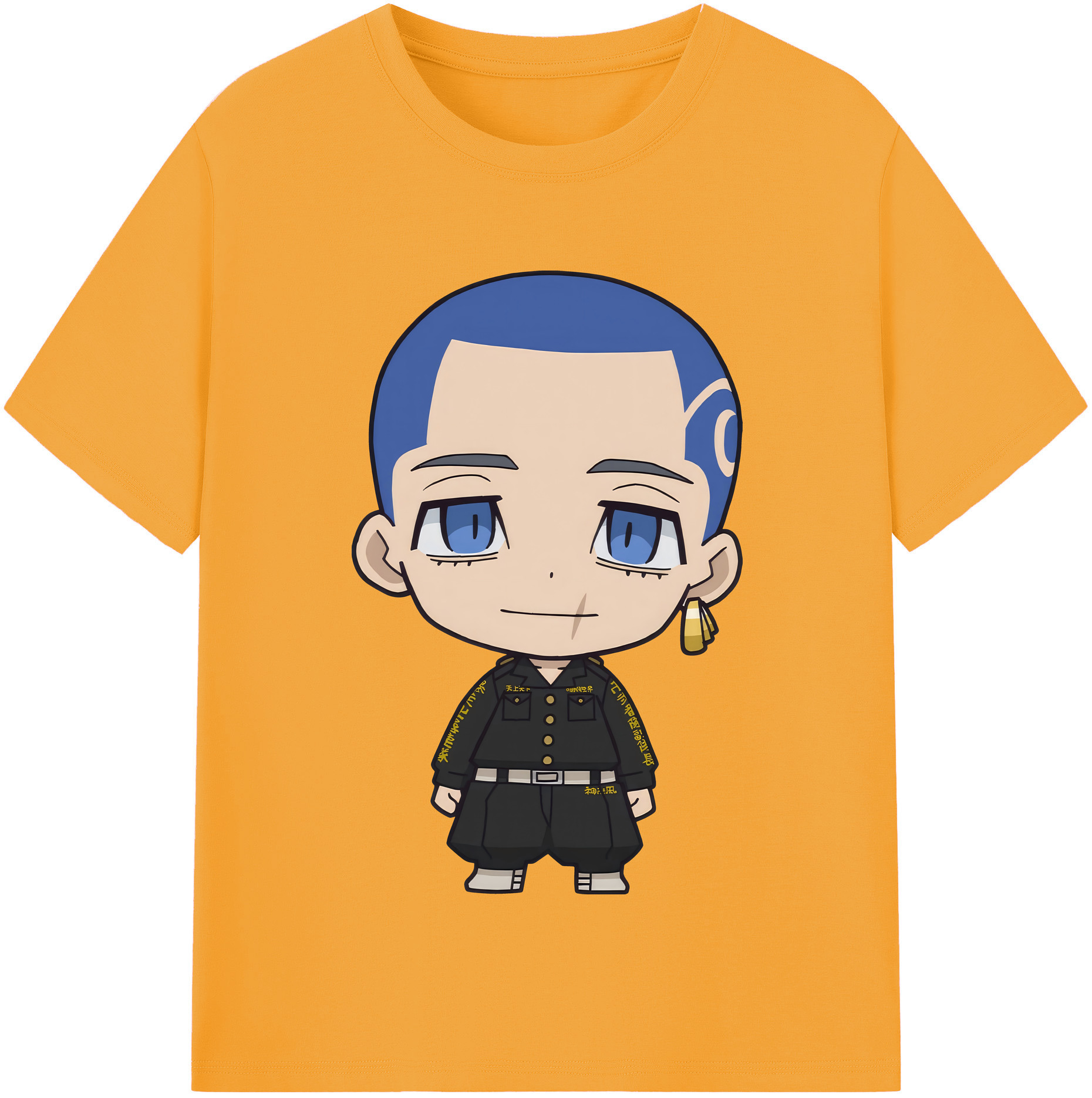 （画像用） 東京リベンジャーズ Tokyo Revengers レディースカジュアルプリントTシャツ（綿100％）