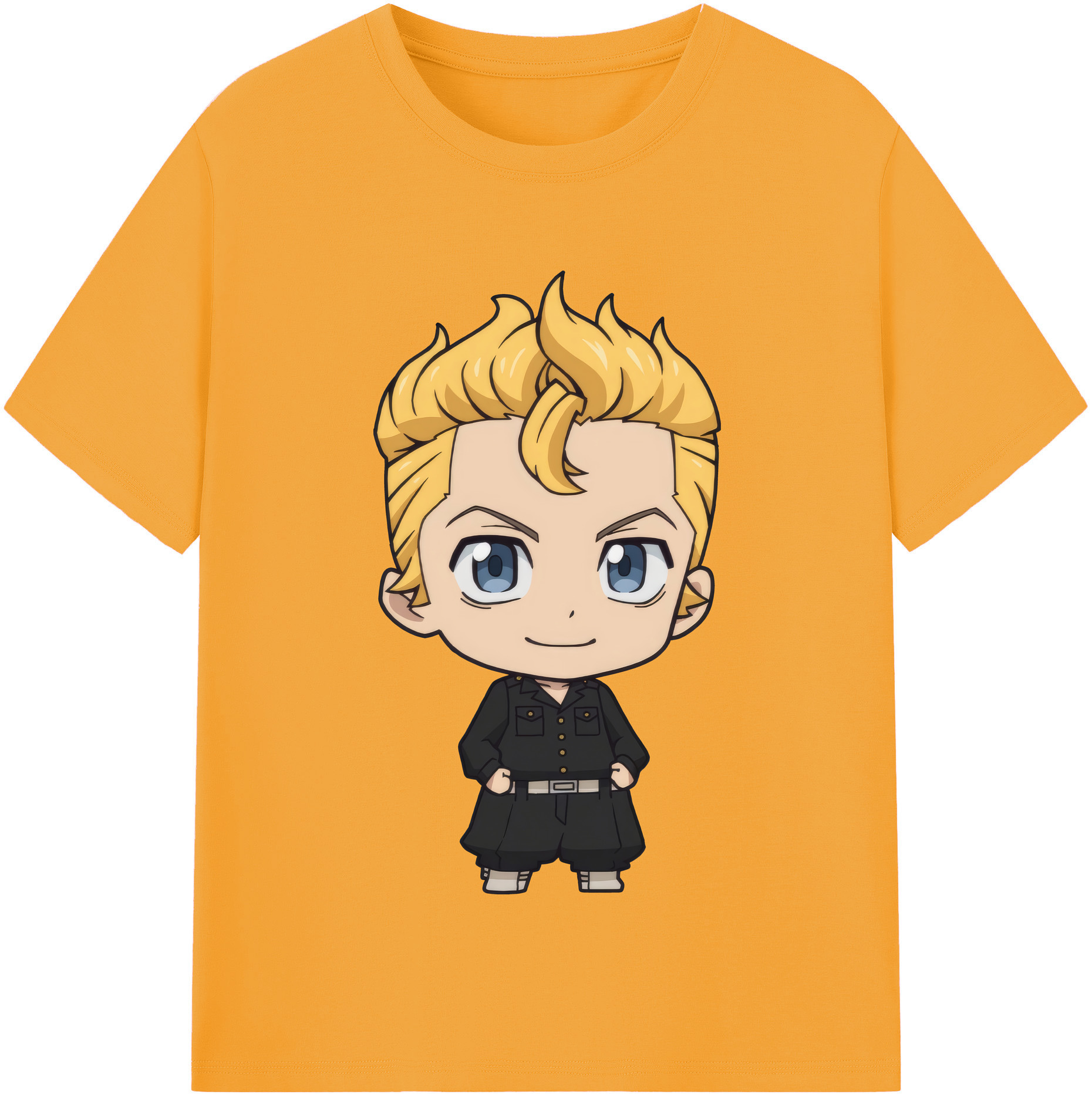 （画像用） 東京リベンジャーズ Tokyo Revengers レディースカジュアルプリントTシャツ（綿100％）