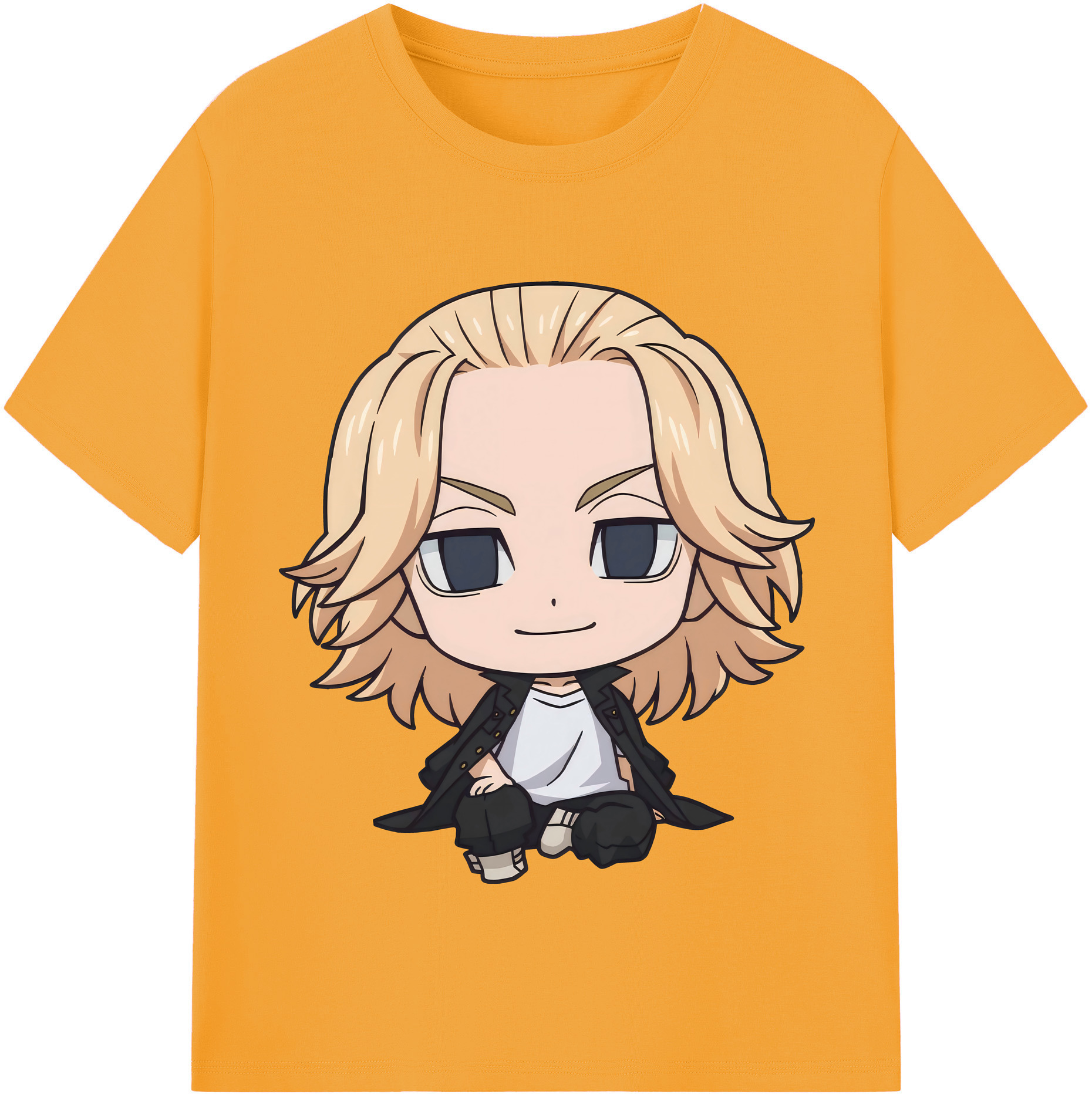 （画像用） 東京リベンジャーズ Tokyo Revengers レディースカジュアルプリントTシャツ（綿100％）