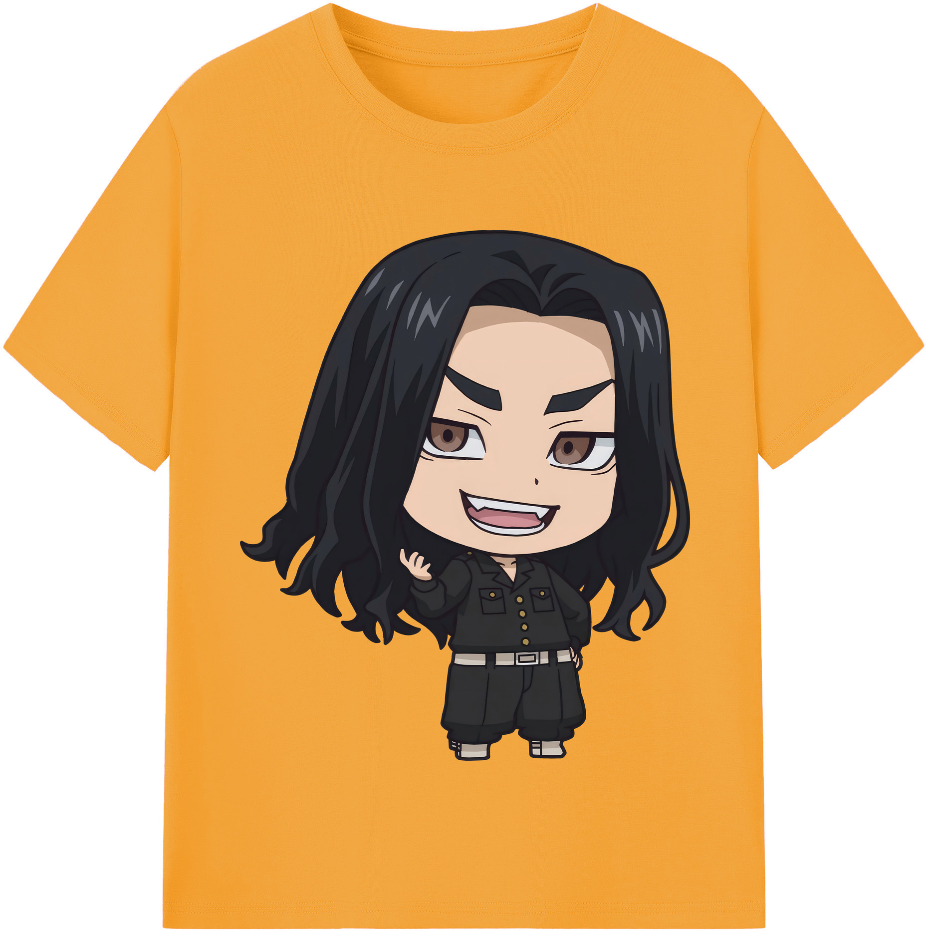 （画像用） 東京リベンジャーズ Tokyo Revengers レディースカジュアルプリントTシャツ（綿100％）