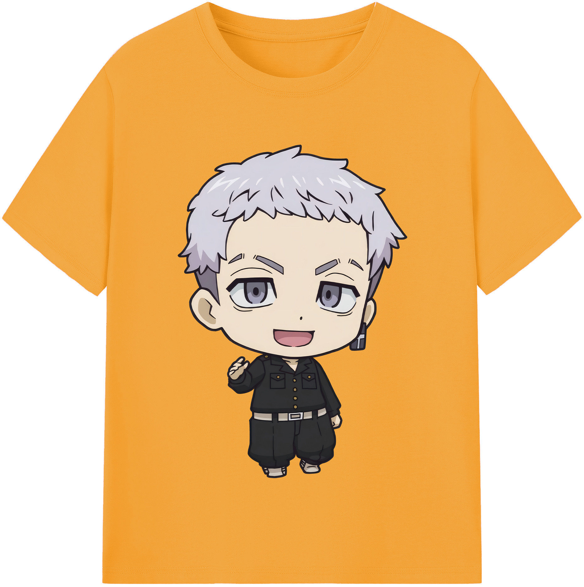 （画像用） 東京リベンジャーズ Tokyo Revengers レディースカジュアルプリントTシャツ（綿100％）
