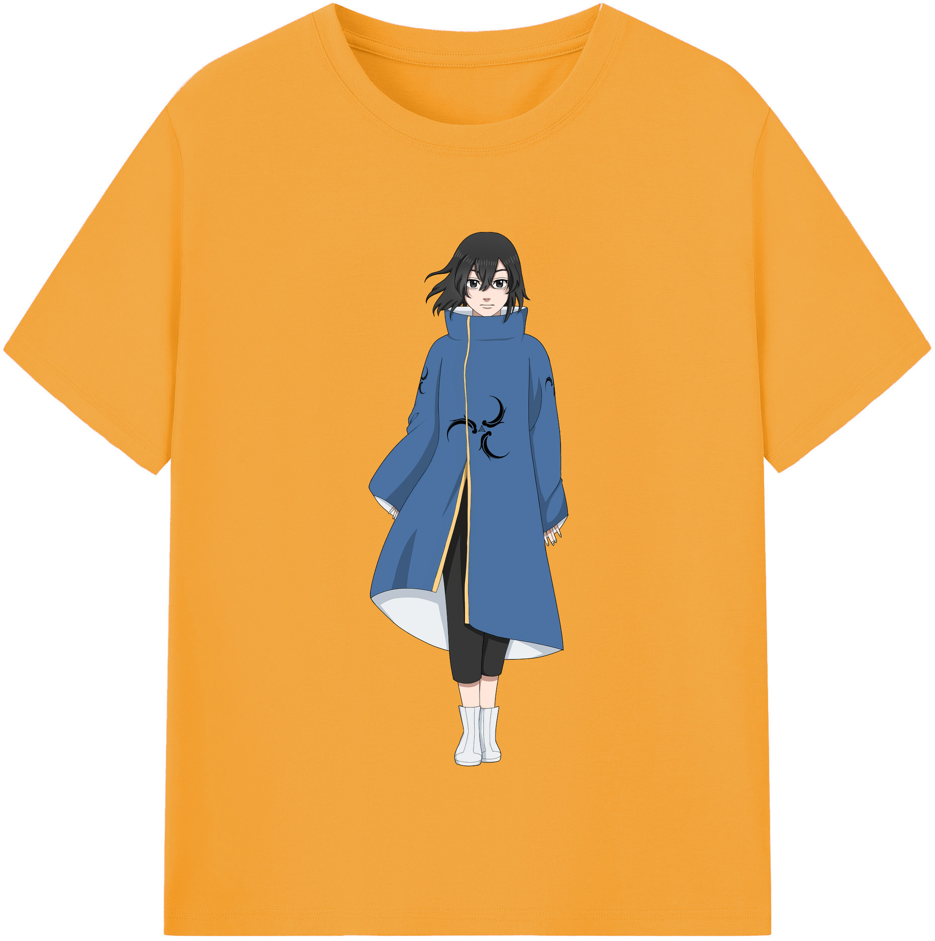 （画像用） 東京リベンジャーズ Tokyo Revengers レディースカジュアルプリントTシャツ（綿100％）